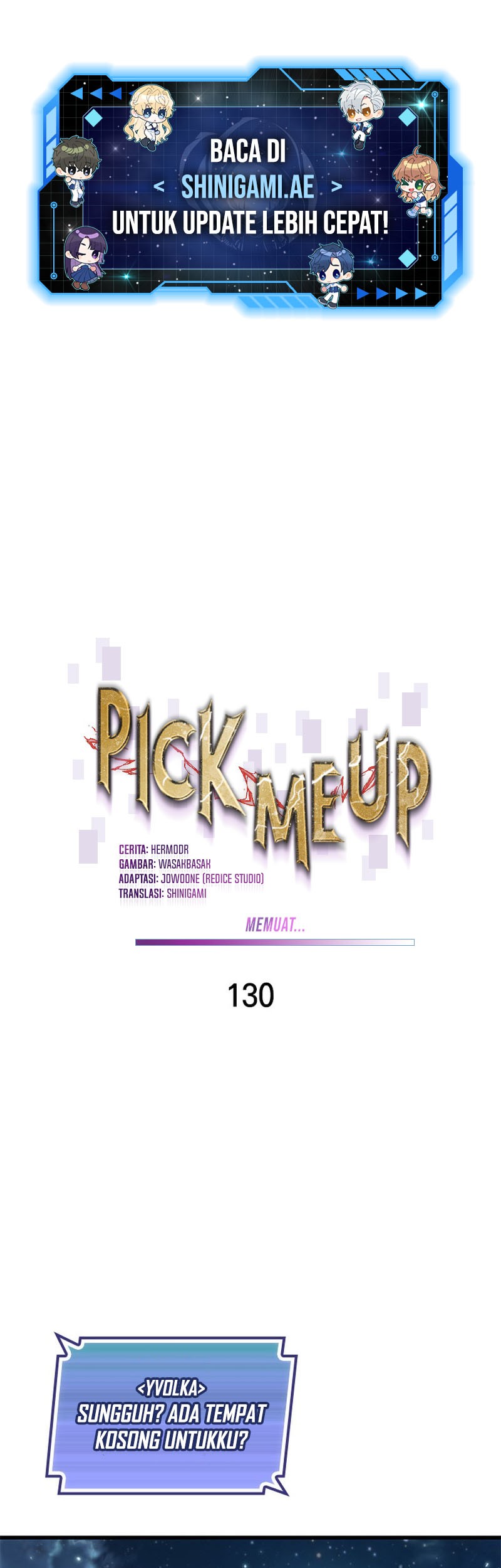 Pick Me Up Chapter 130 - halaman 2