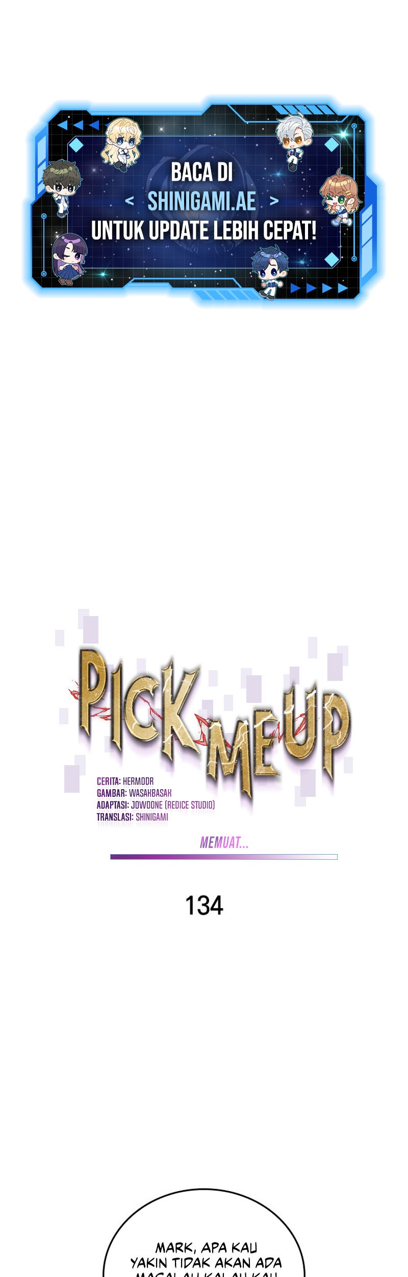 Pick Me Up Chapter 134 - halaman 2