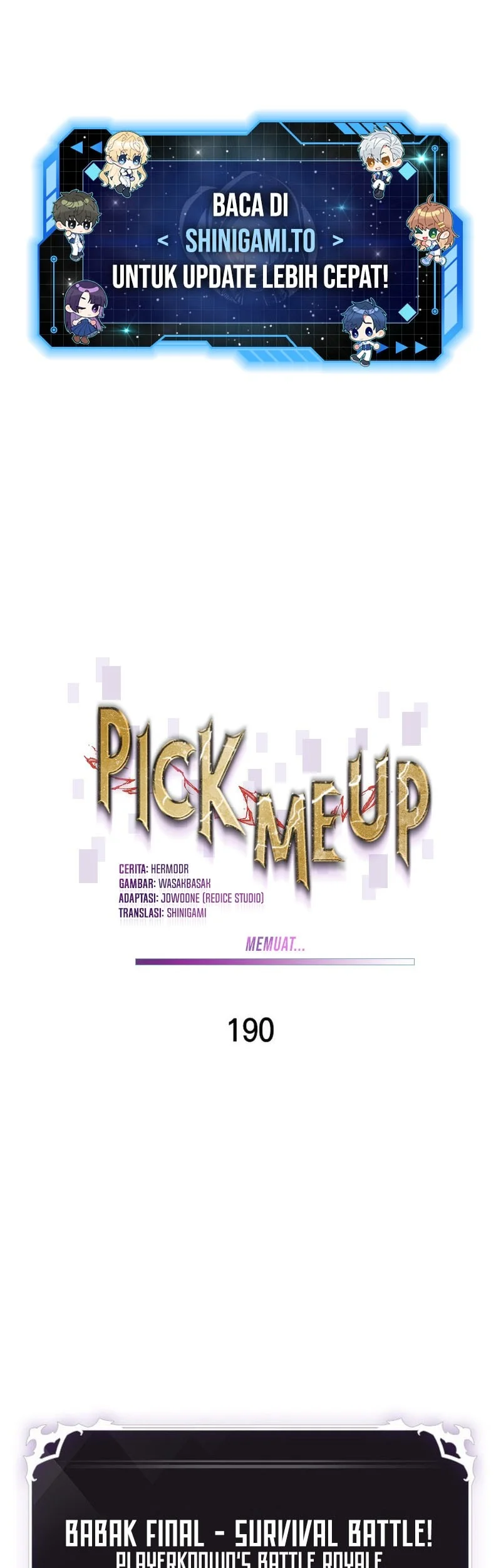 Pick Me Up Chapter 190 - halaman 2
