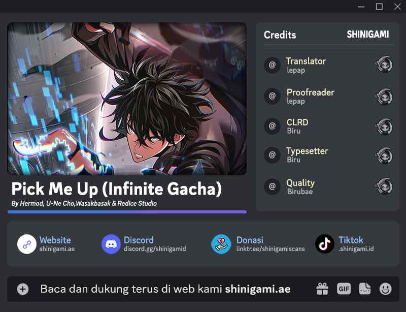 Pick Me Up Chapter 86 - halaman 1