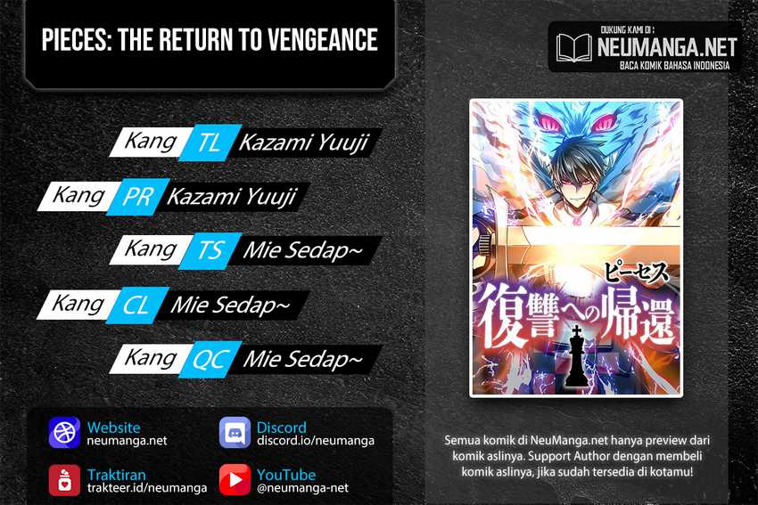 Pieces: The Return to Vengeance Chapter 0.1 - halaman 1