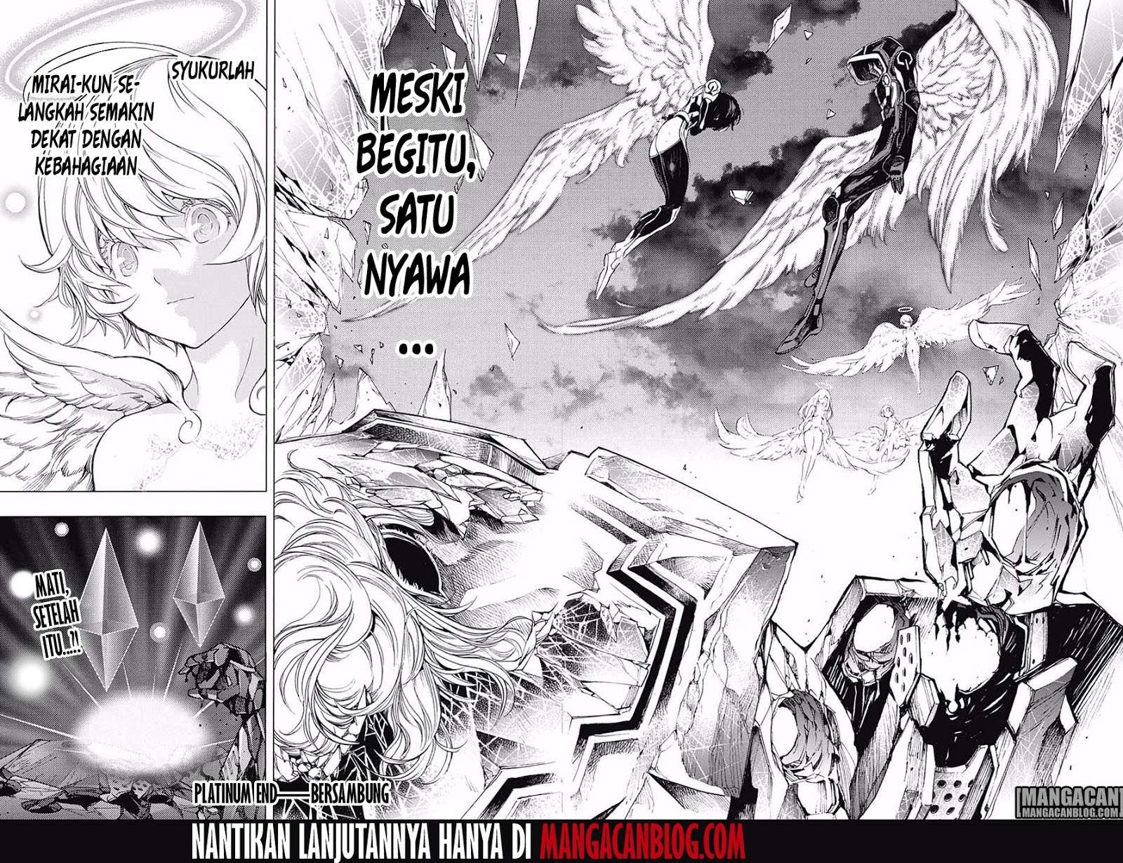 Platinum End Chapter 25 - halaman 34