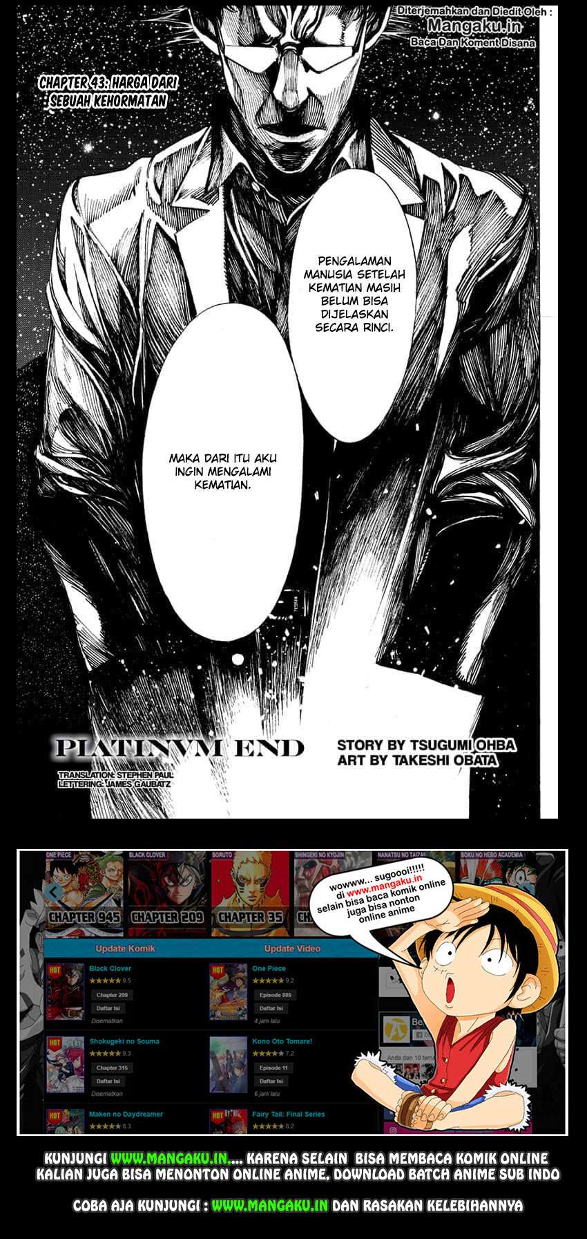 Platinum End Chapter 43 - halaman 2