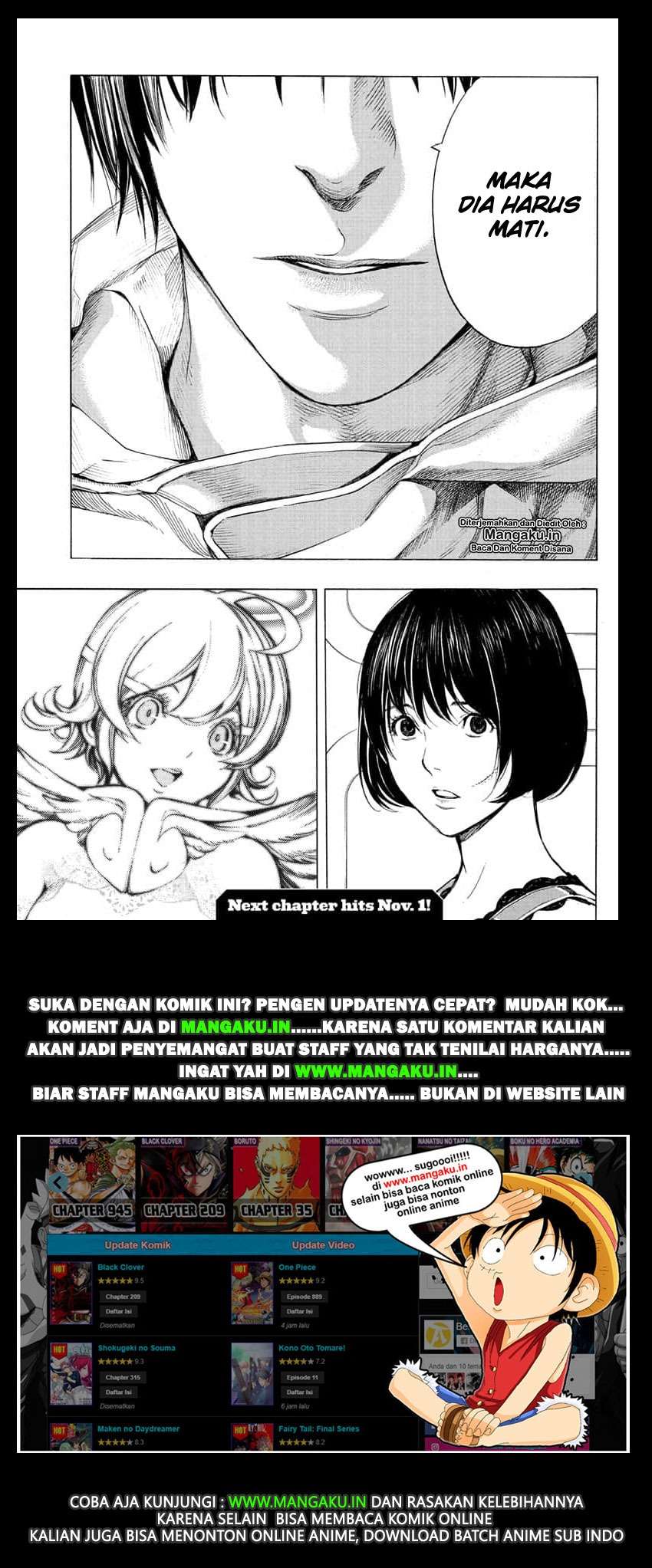 Platinum End Chapter 45 - halaman 36