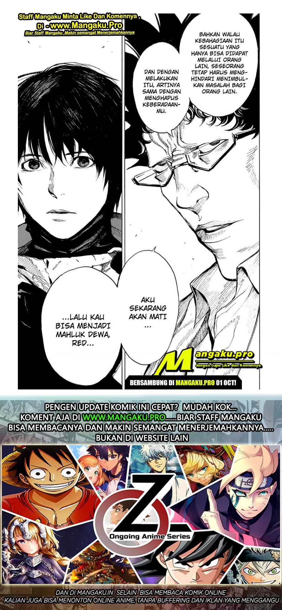 Platinum End Chapter 54.2 - halaman 24