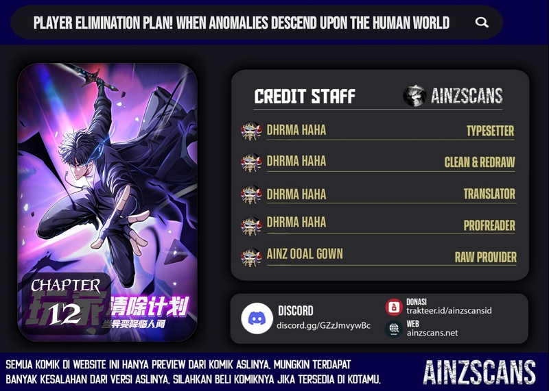 Player Elimination Plan! When the Mutation Descends Upon the World Chapter 12 - halaman 1