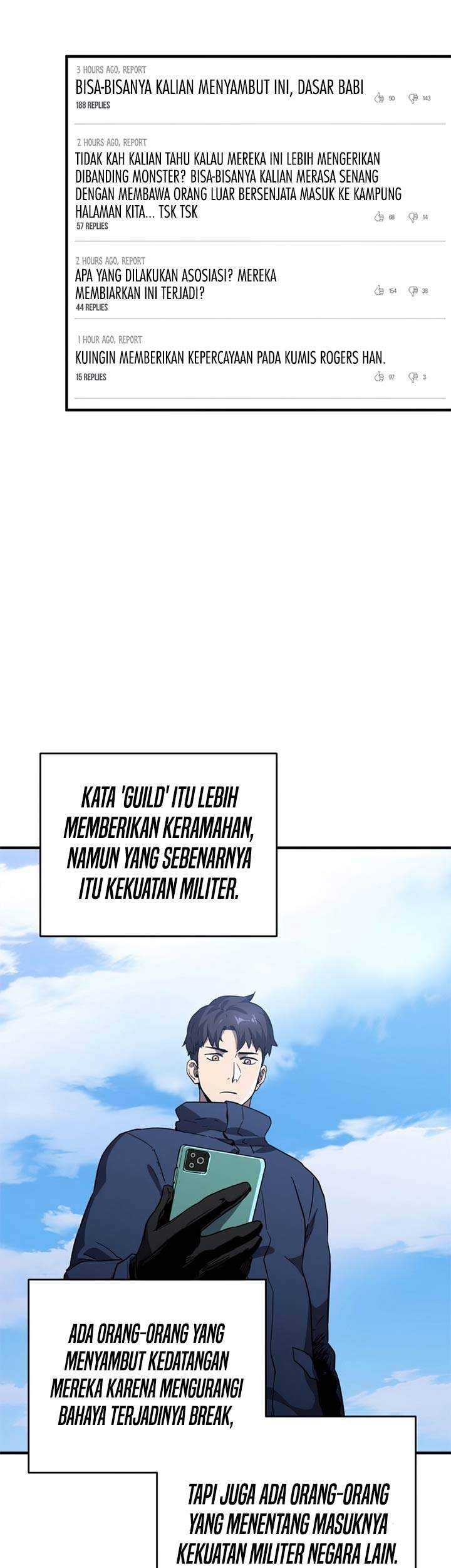 Player Who Can’t Level Up Chapter 45 - halaman 34