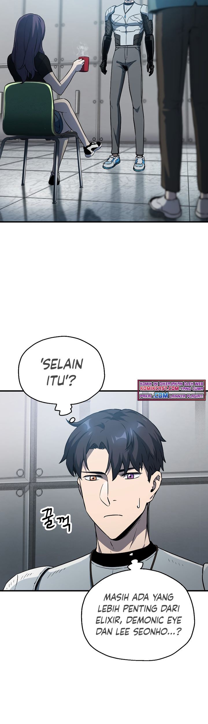 Player Who Can’t Level Up Chapter 56 - halaman 54