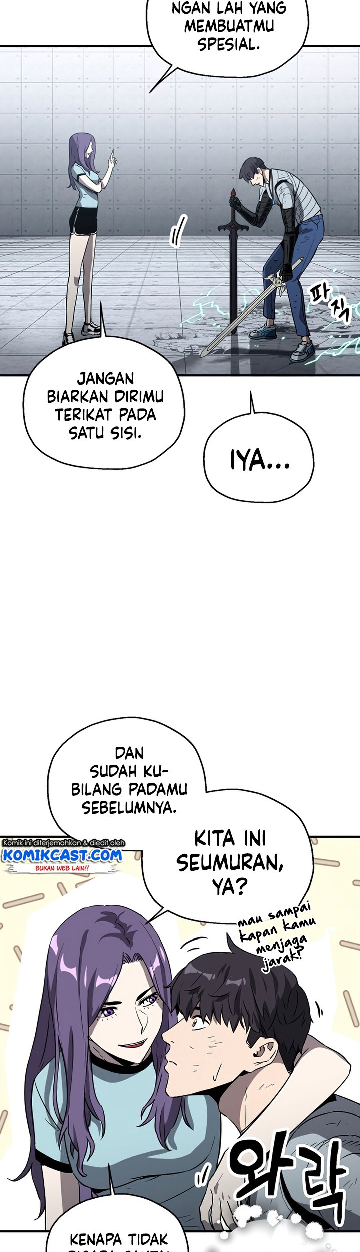 Player Who Can’t Level Up Chapter 60 - halaman 54