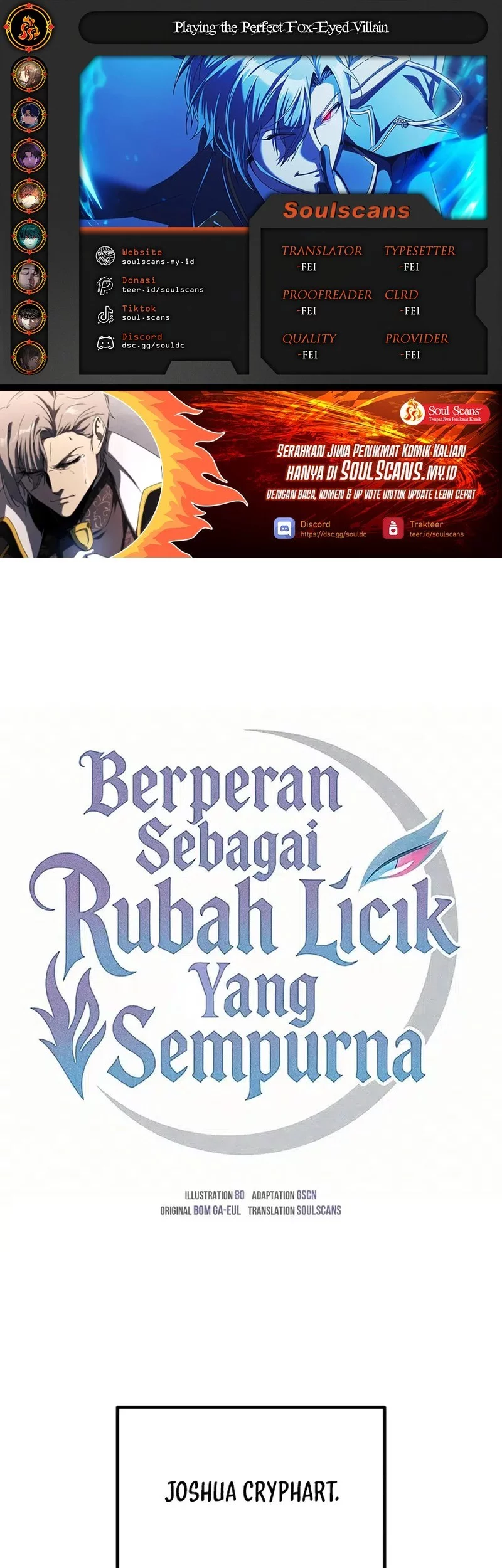 Playing the Perfect Fox-Eyed Villain Chapter 35 - halaman 1