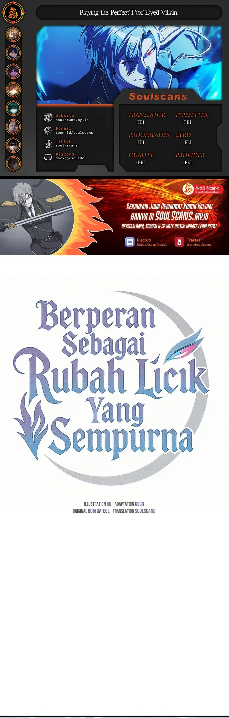 Playing the Perfect Fox-Eyed Villain Chapter 37 - halaman 1