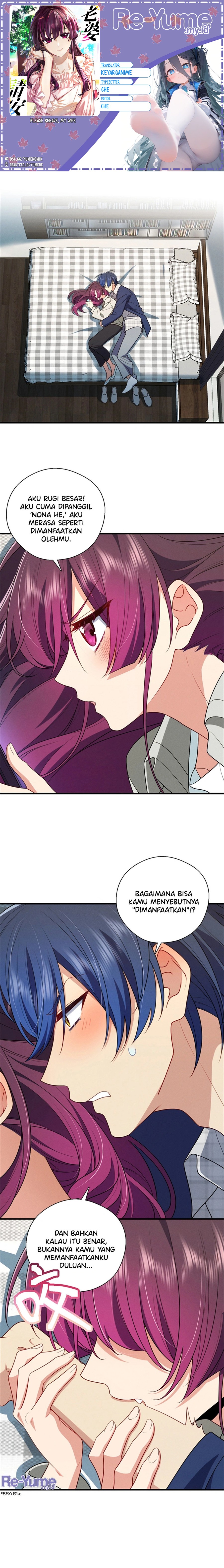 Please Behave, My Wife Chapter 35 - halaman 1
