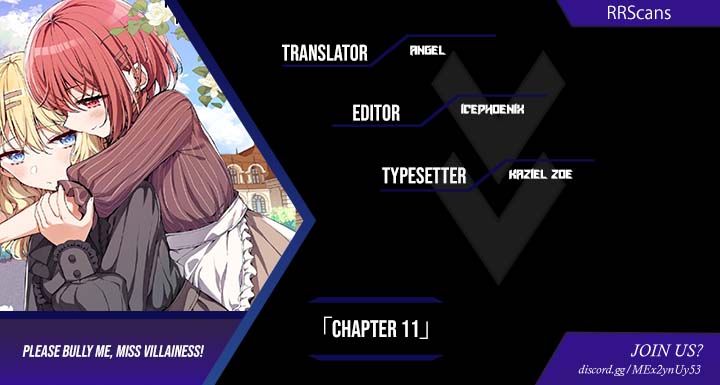 Please Bully Me, Miss Villainess! Chapter 11 - halaman 1