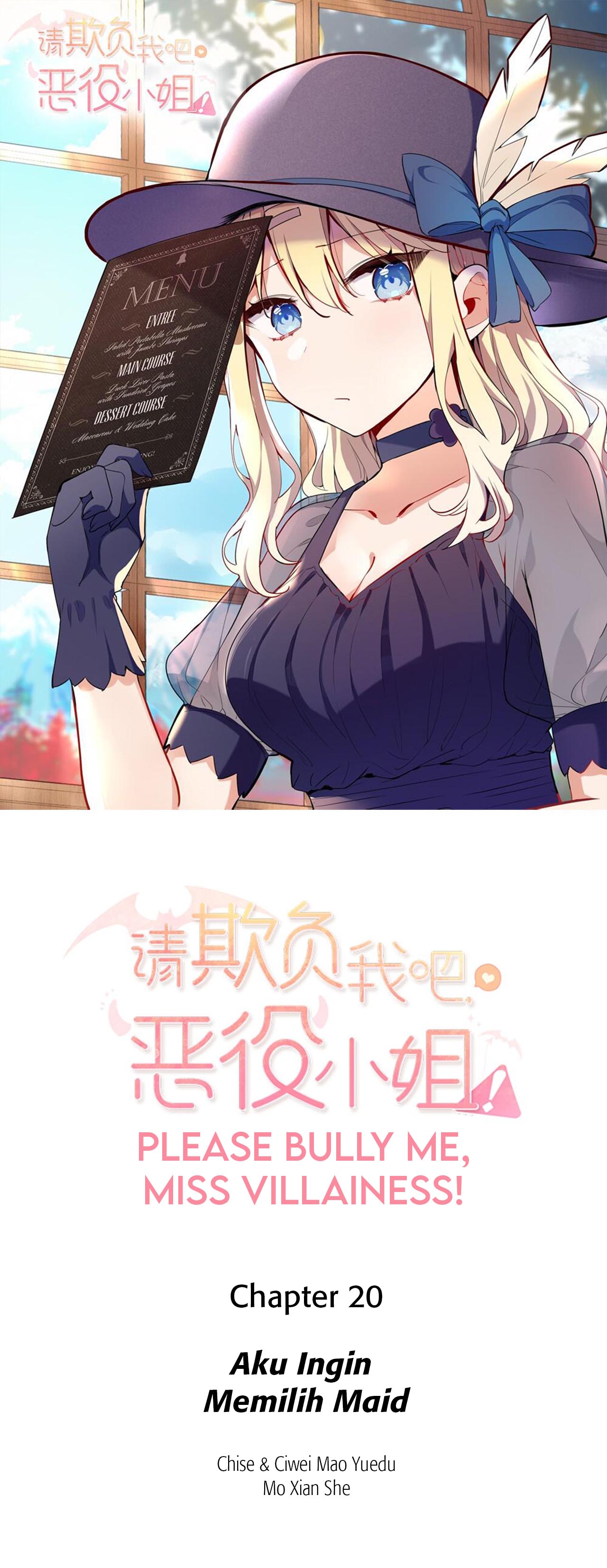 Please Bully Me, Miss Villainess! Chapter 20 - halaman 3