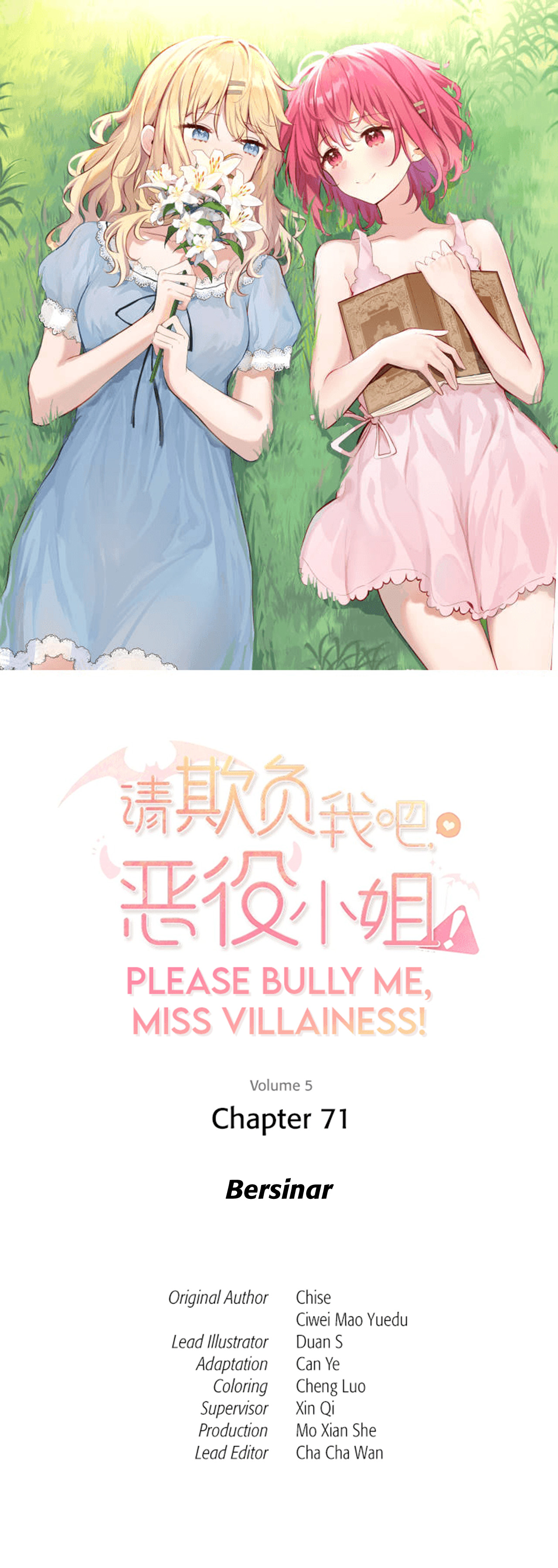 Please Bully Me, Miss Villainess! Chapter 71 - halaman 3