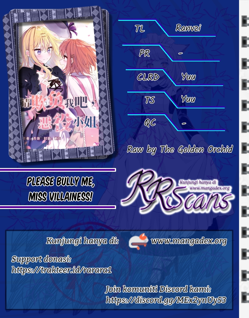 Please Bully Me, Miss Villainess! Chapter 89 - halaman 1