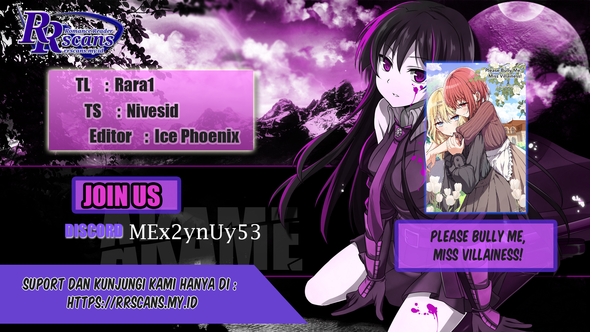 Please Bully Me, Miss Villainess! Chapter 9 - halaman 1