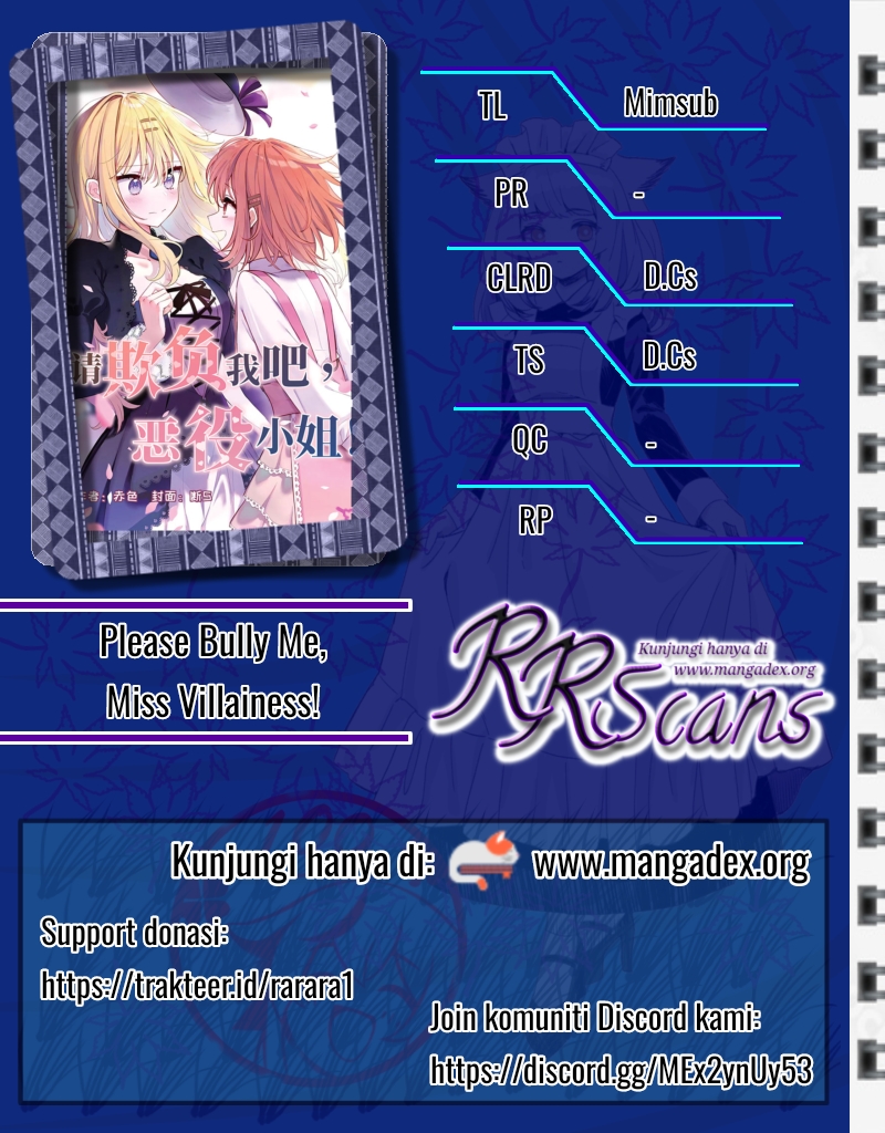 Please Bully Me, Miss Villainess! Chapter 99 - halaman 1