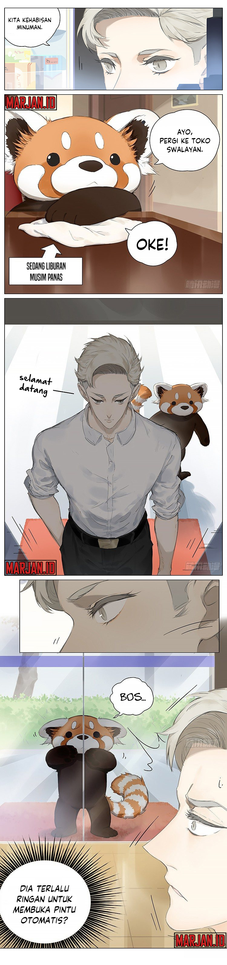 Please Call Me Red Panda Chapter 8 - halaman 1
