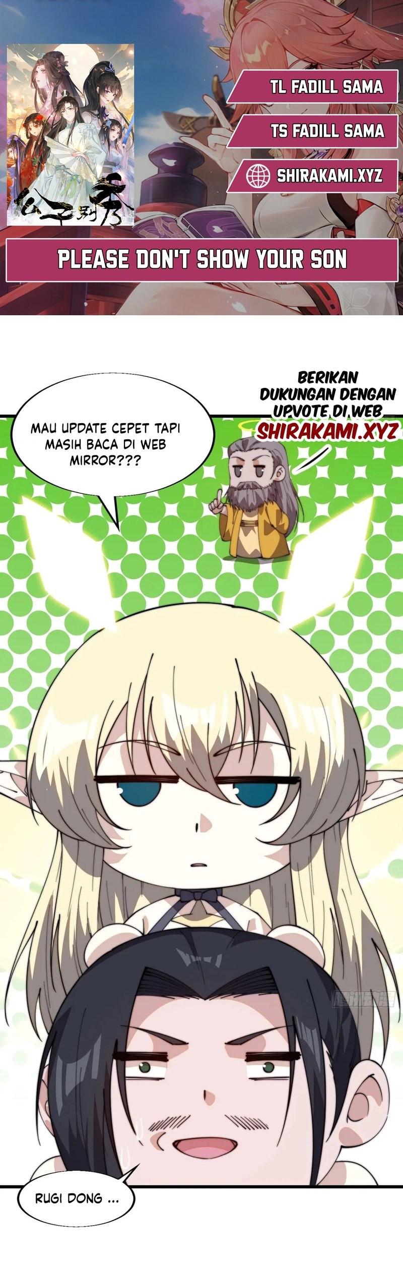 Please don’t show your son Chapter 165 - halaman 1