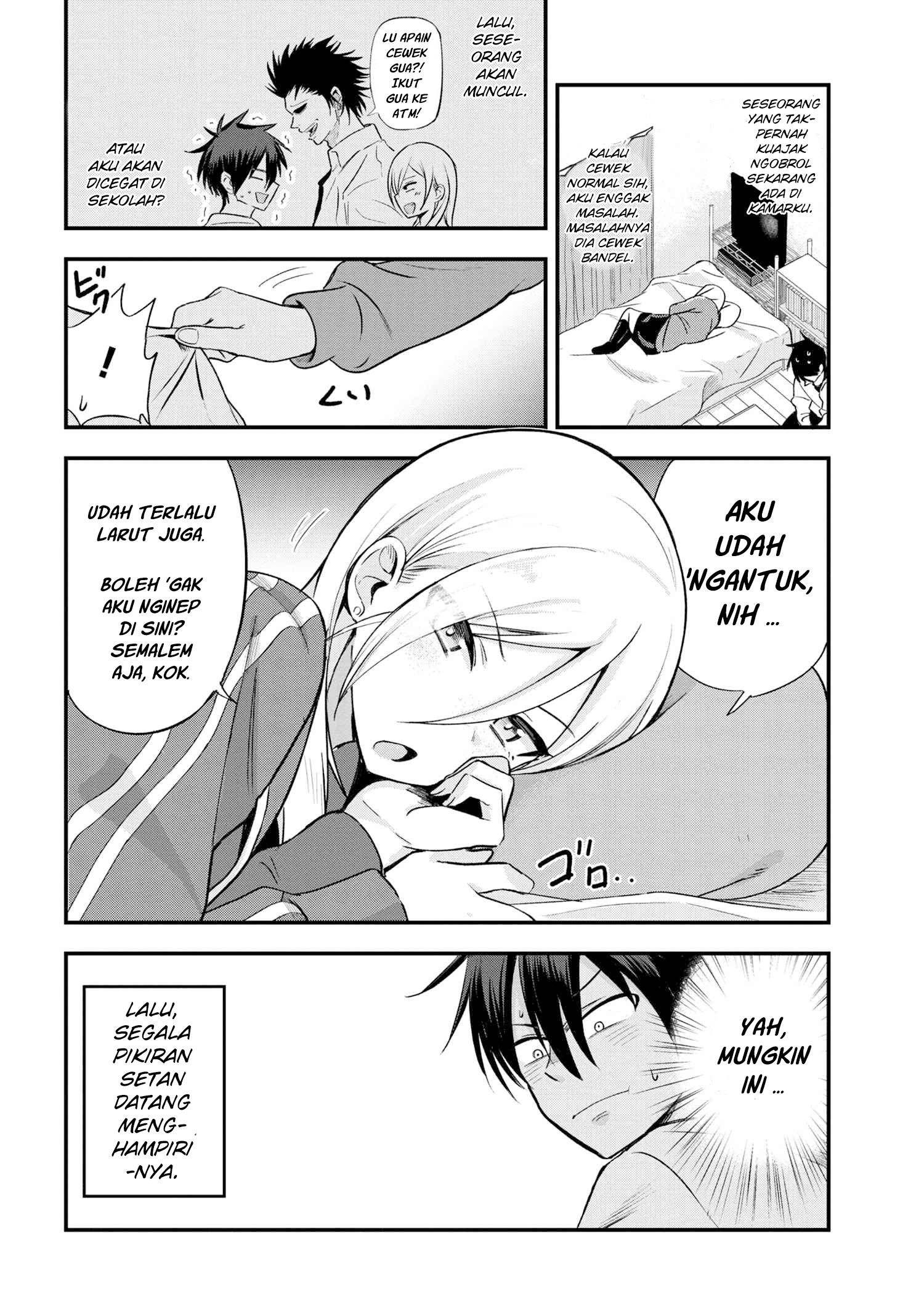 Please Go Home, Akutsu-san! Chapter 1 - halaman 6
