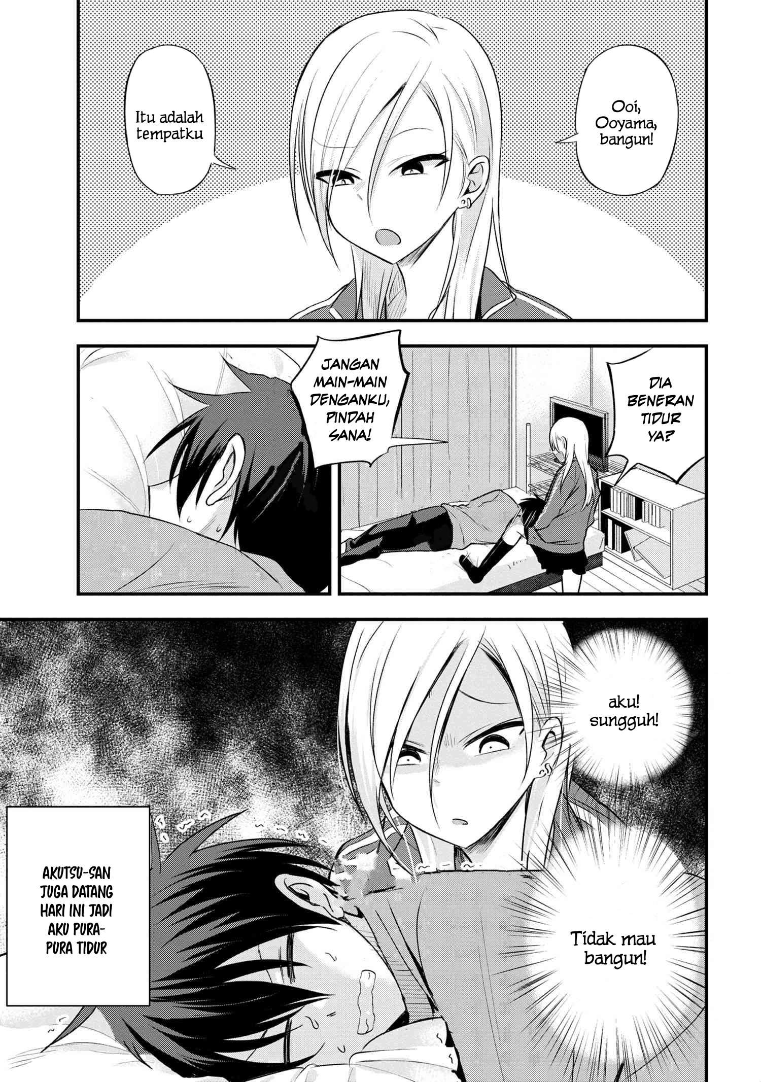 Please Go Home, Akutsu-san! Chapter 10 - halaman 1