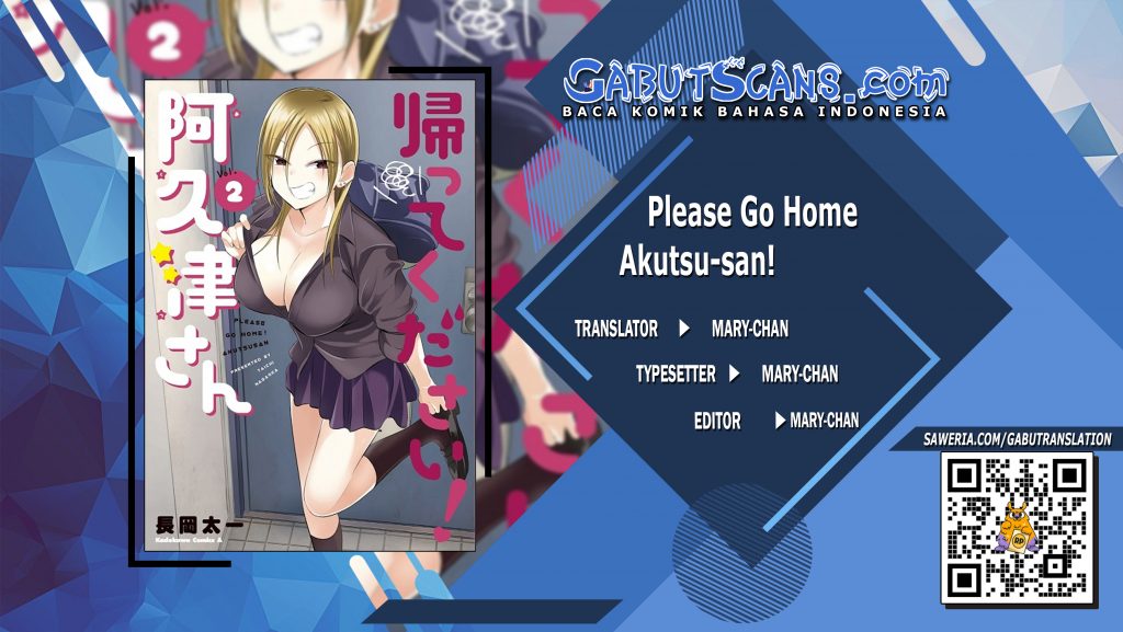 Please Go Home, Akutsu-san! Chapter 117 - halaman 1