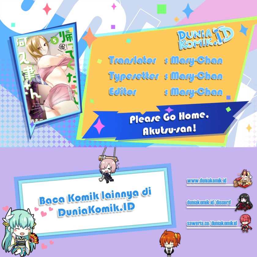 Please Go Home, Akutsu-san! Chapter 148 - halaman 1