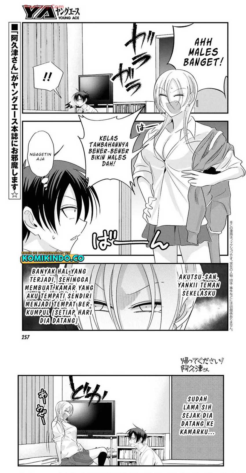 Please Go Home, Akutsu-san! Chapter 183 - halaman 2