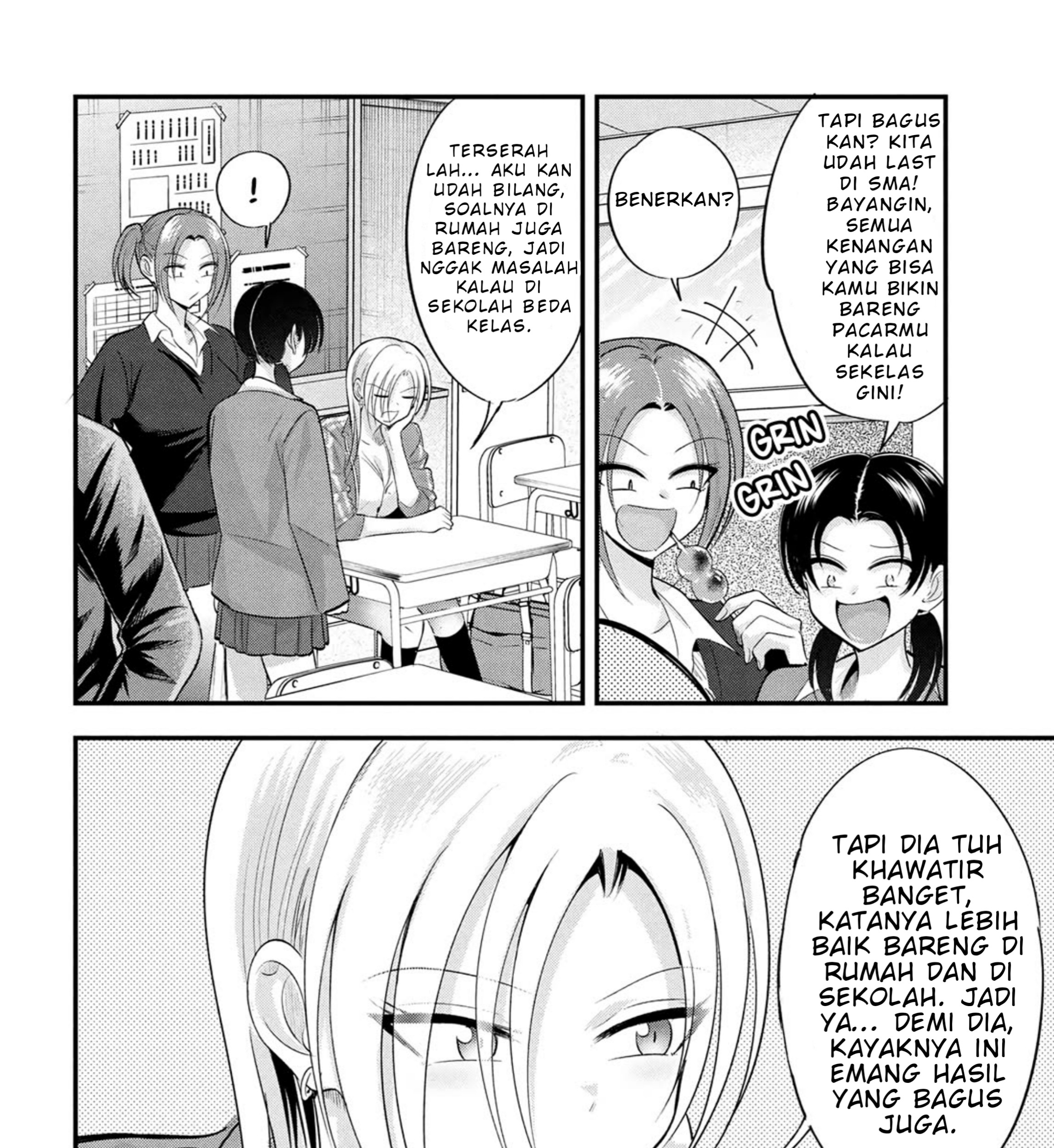 Please Go Home, Akutsu-san! Chapter 190 - halaman 4