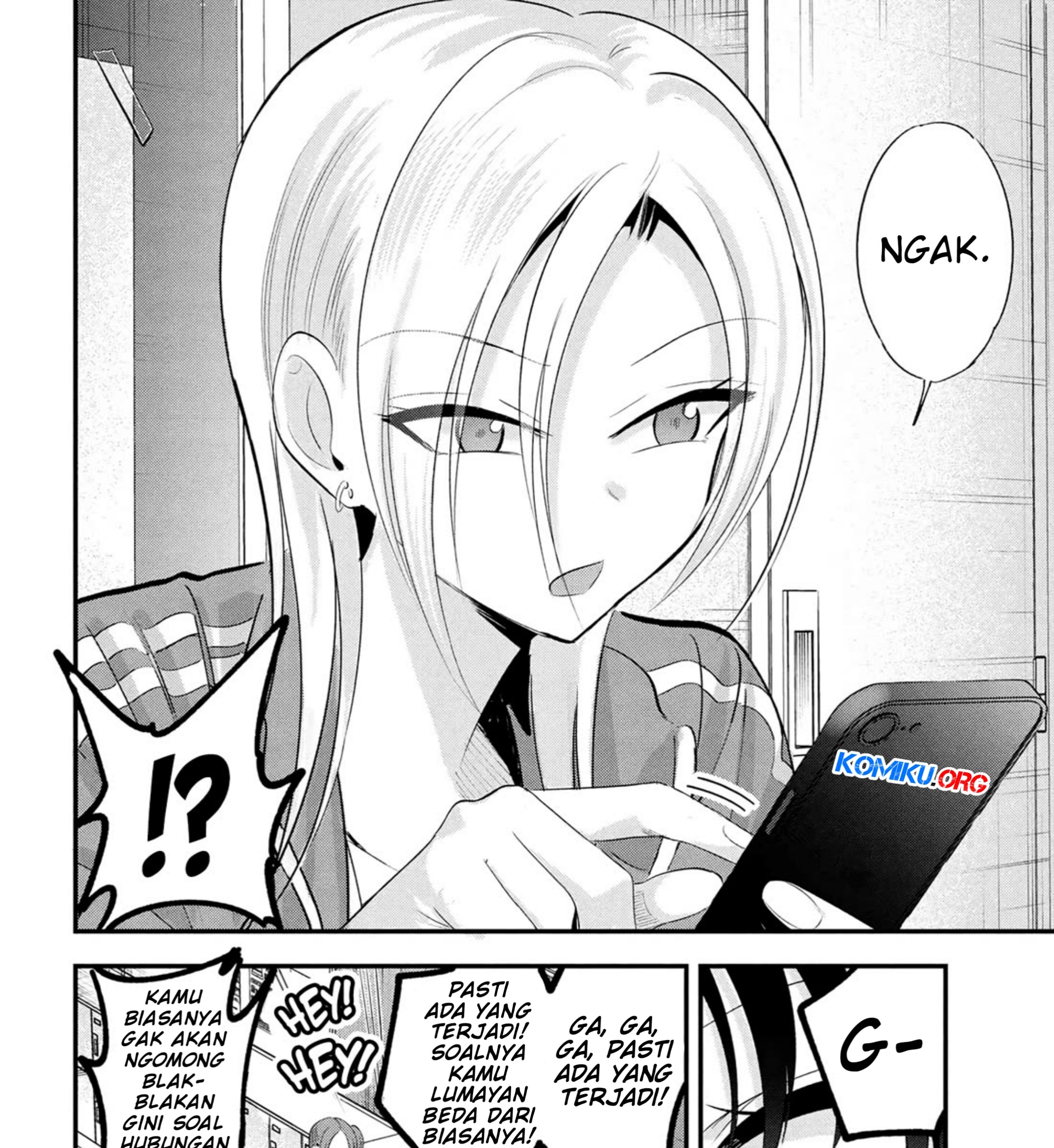 Please Go Home, Akutsu-san! Chapter 190 - halaman 8