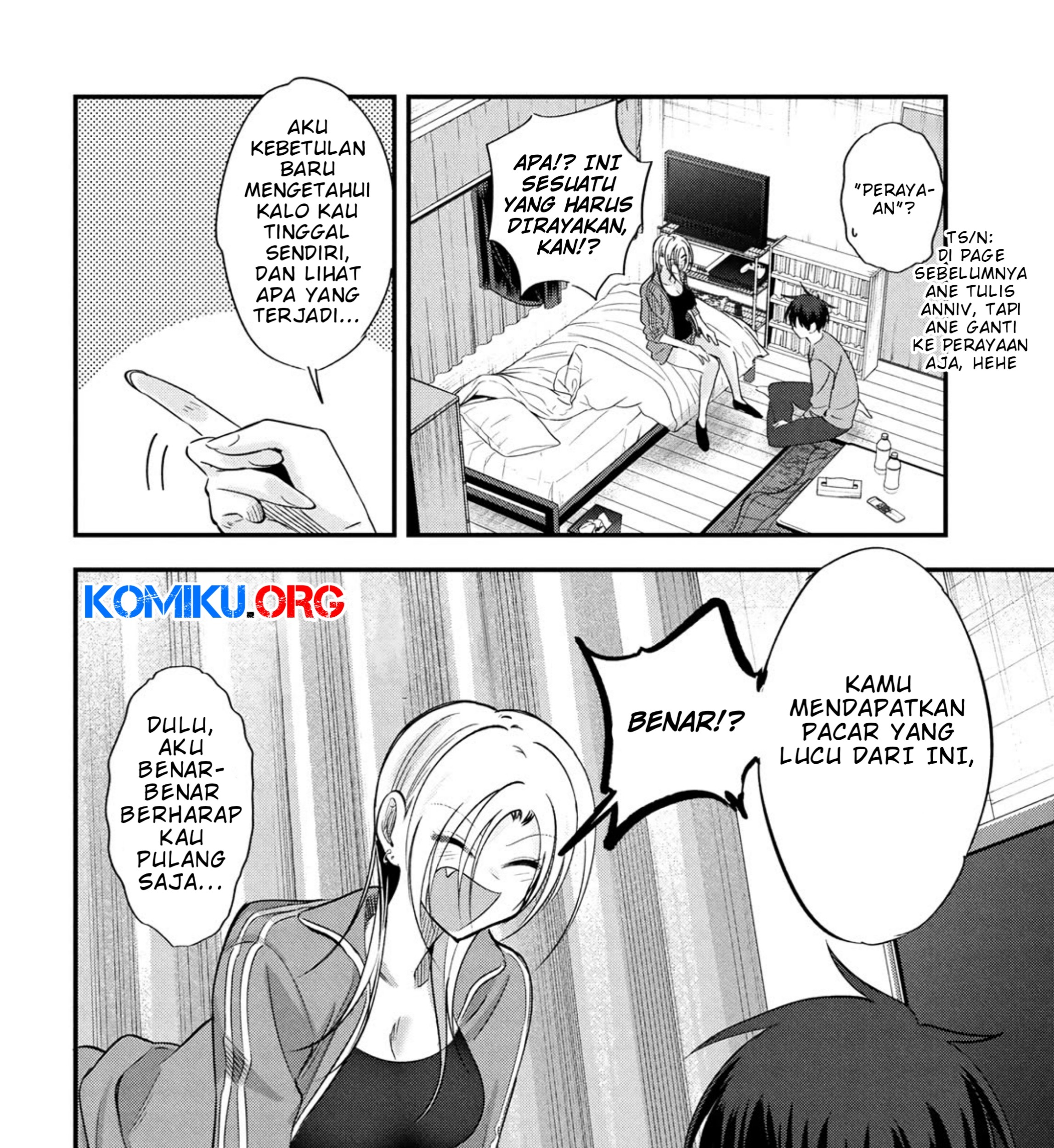 Please Go Home, Akutsu-san! Chapter 191 - halaman 4