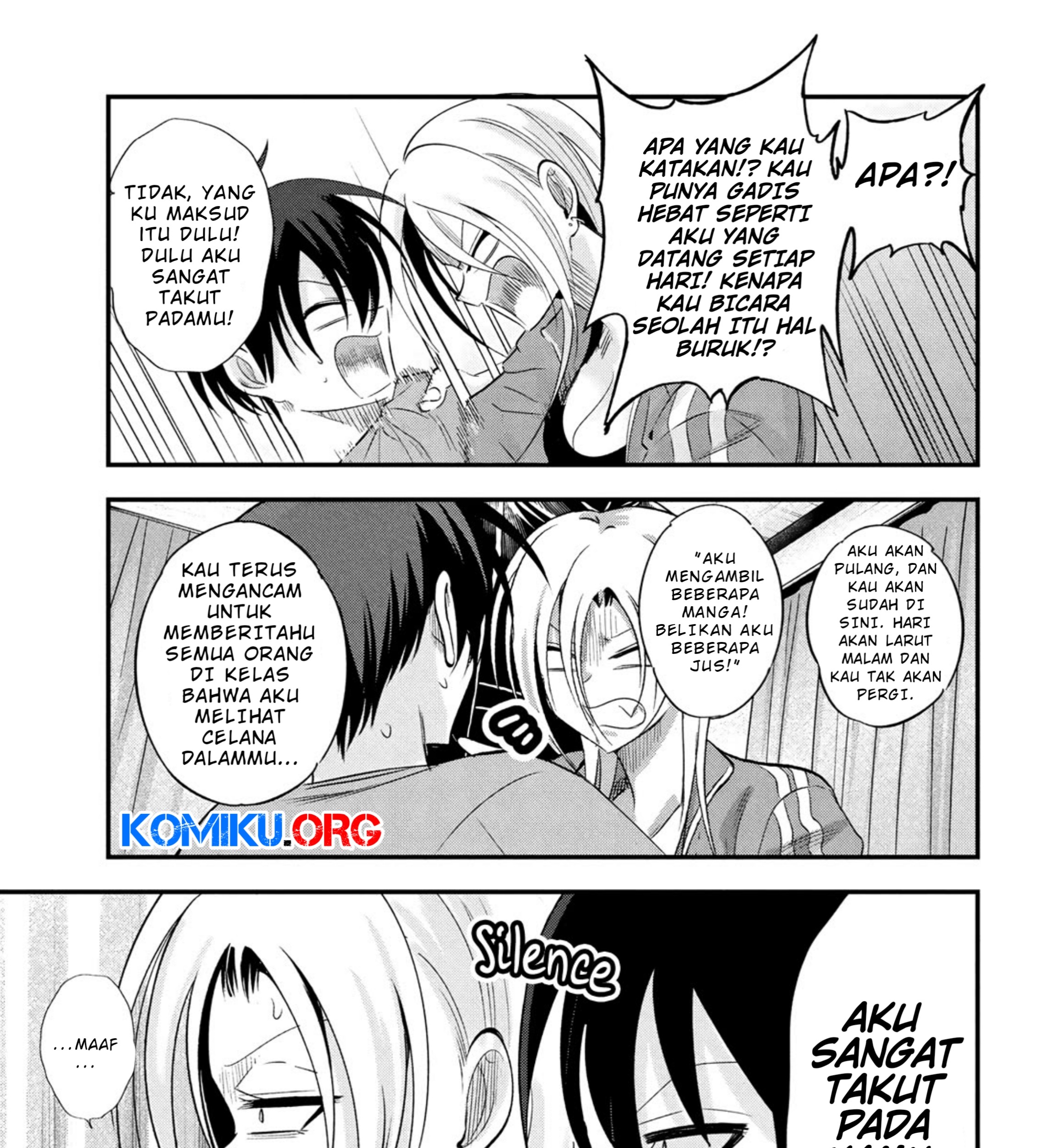 Please Go Home, Akutsu-san! Chapter 191 - halaman 6