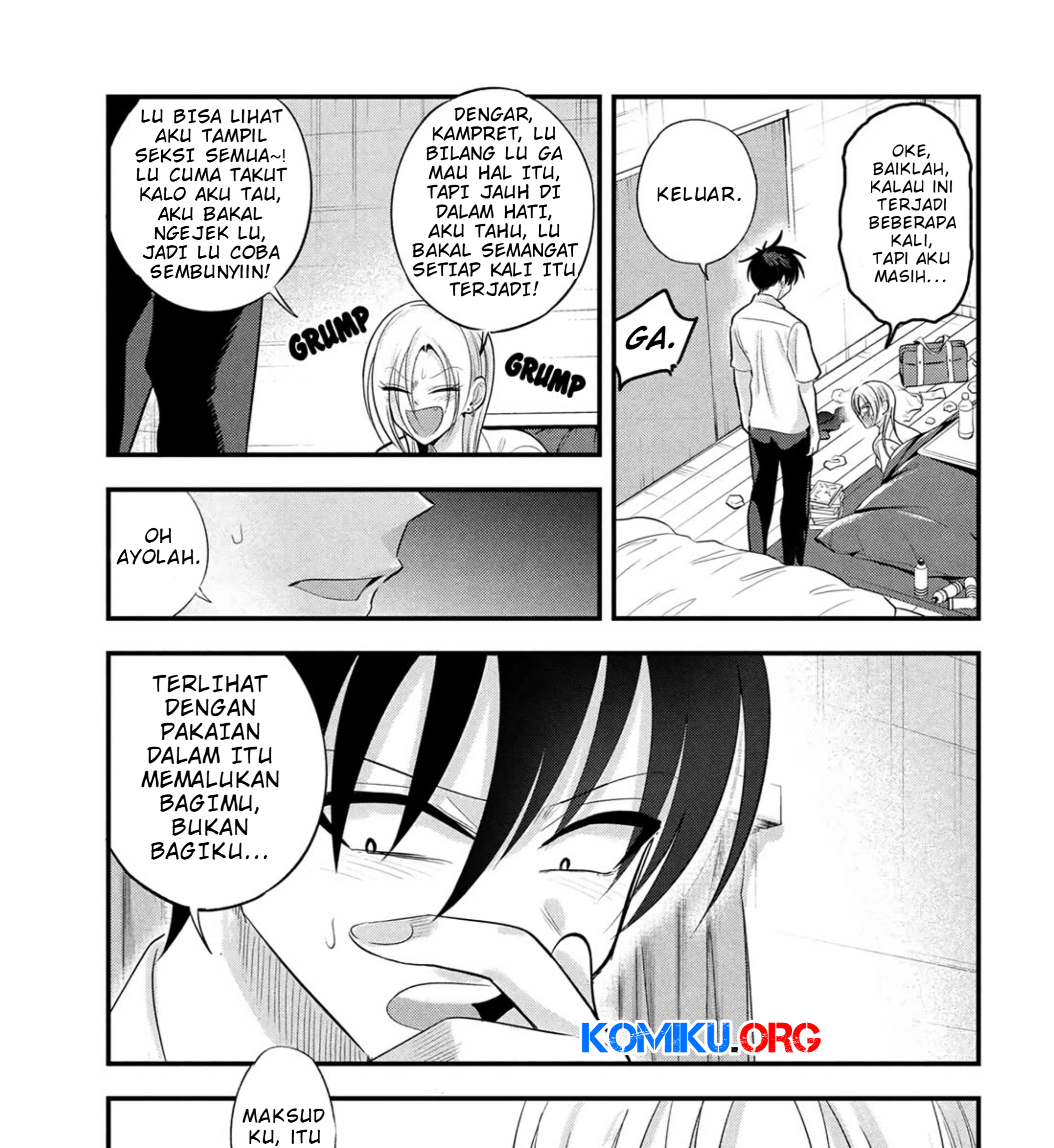 Please Go Home, Akutsu-san! Chapter 192 - halaman 10
