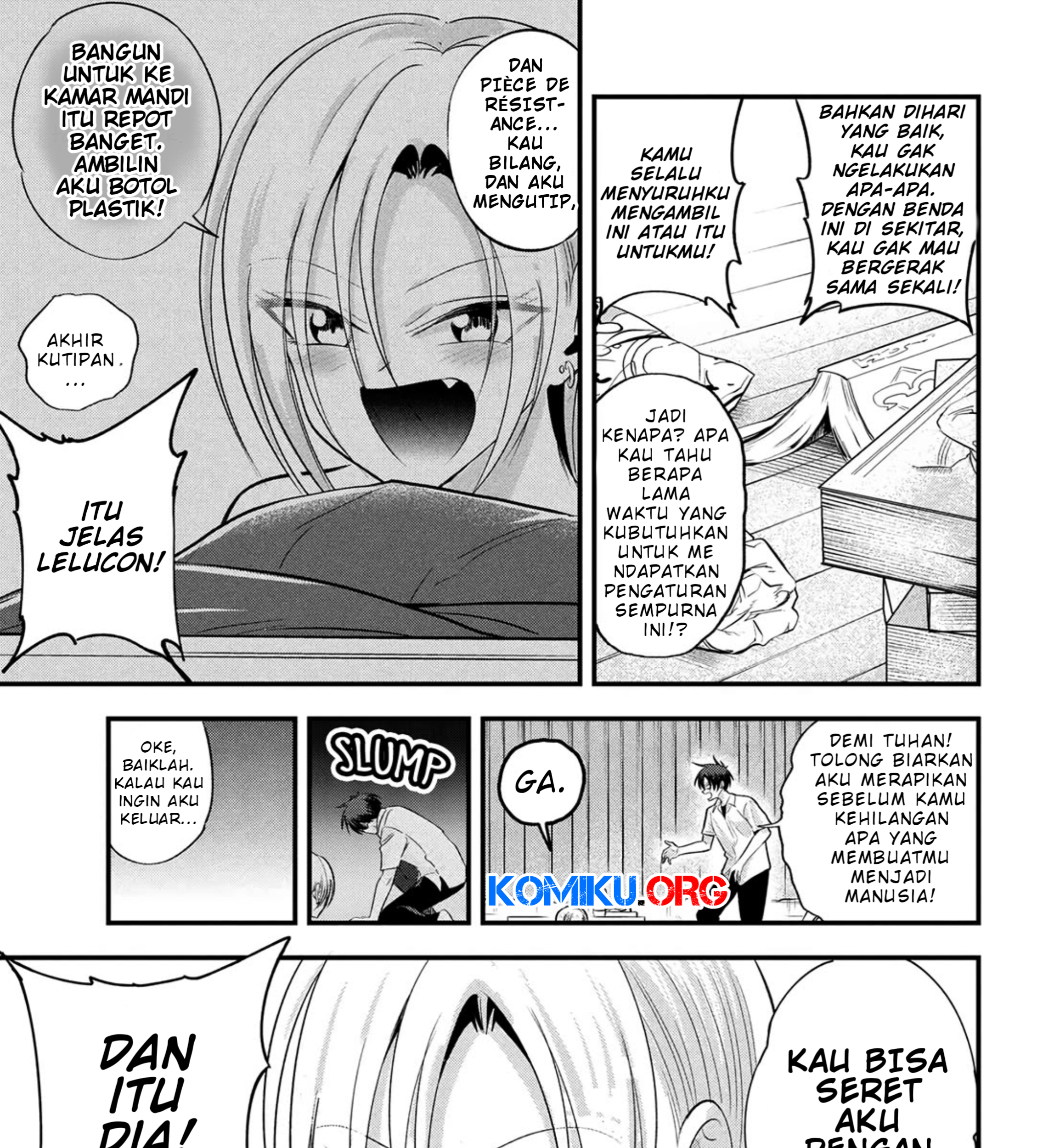 Please Go Home, Akutsu-san! Chapter 192 - halaman 6