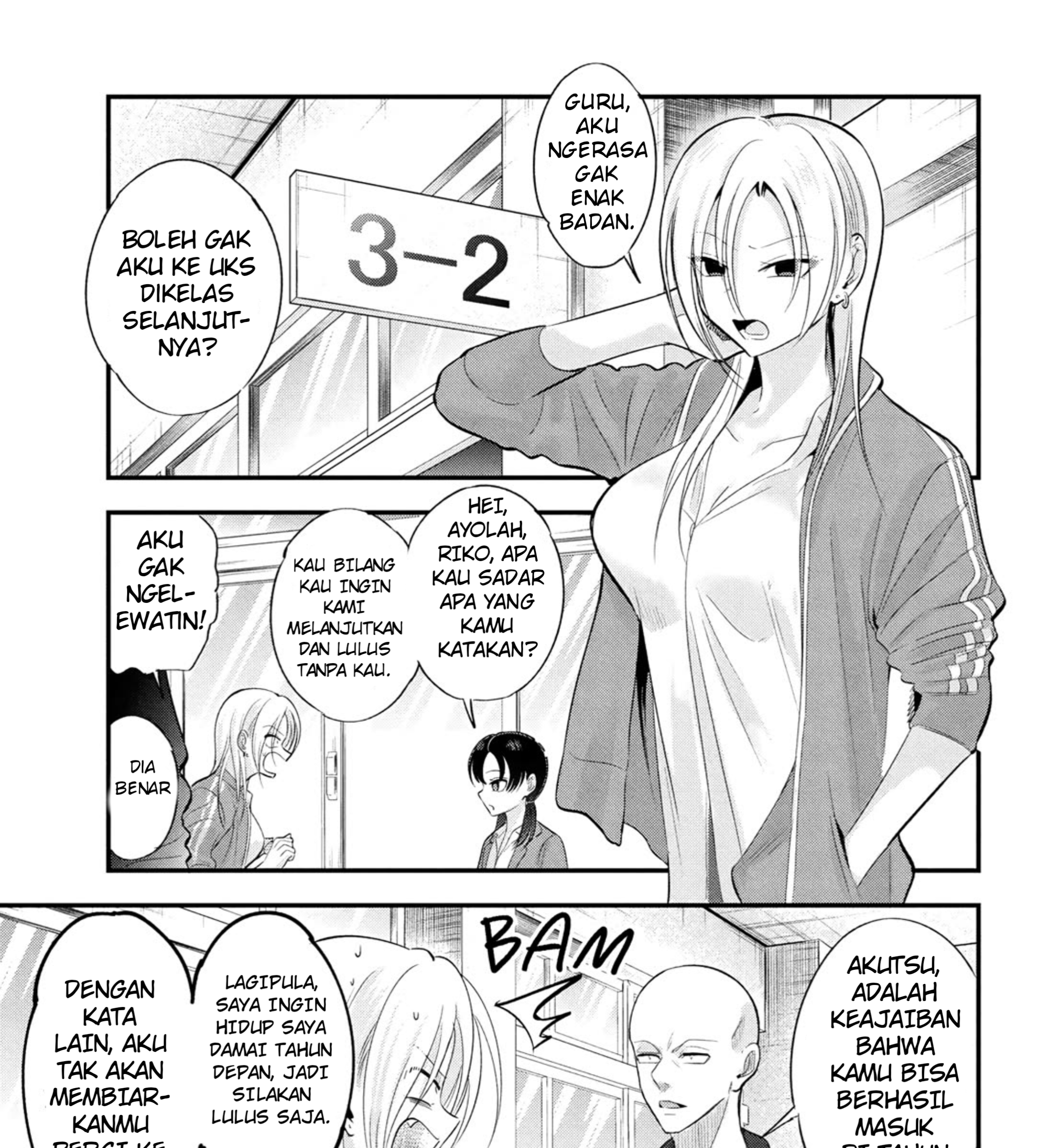 Please Go Home, Akutsu-san! Chapter 193 - halaman 2