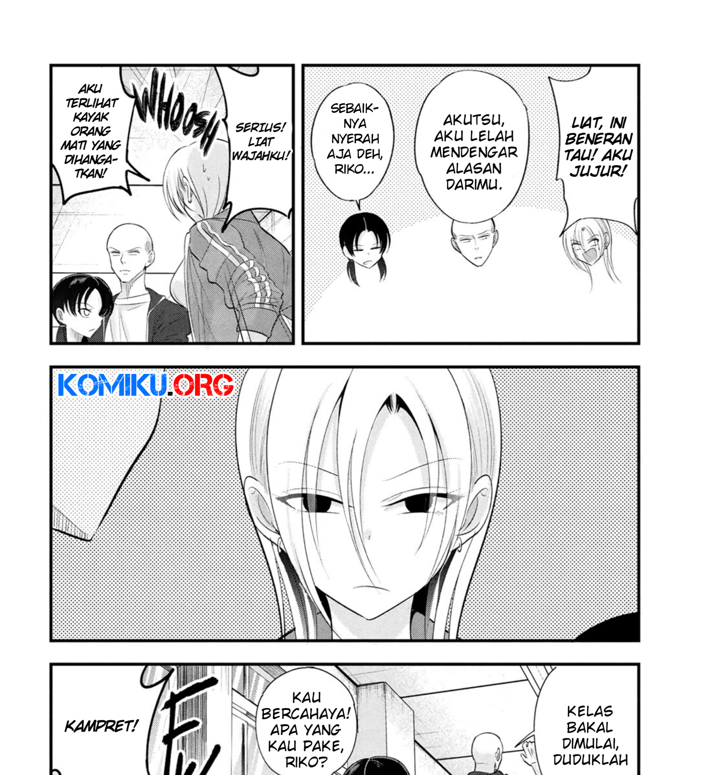 Please Go Home, Akutsu-san! Chapter 193 - halaman 4