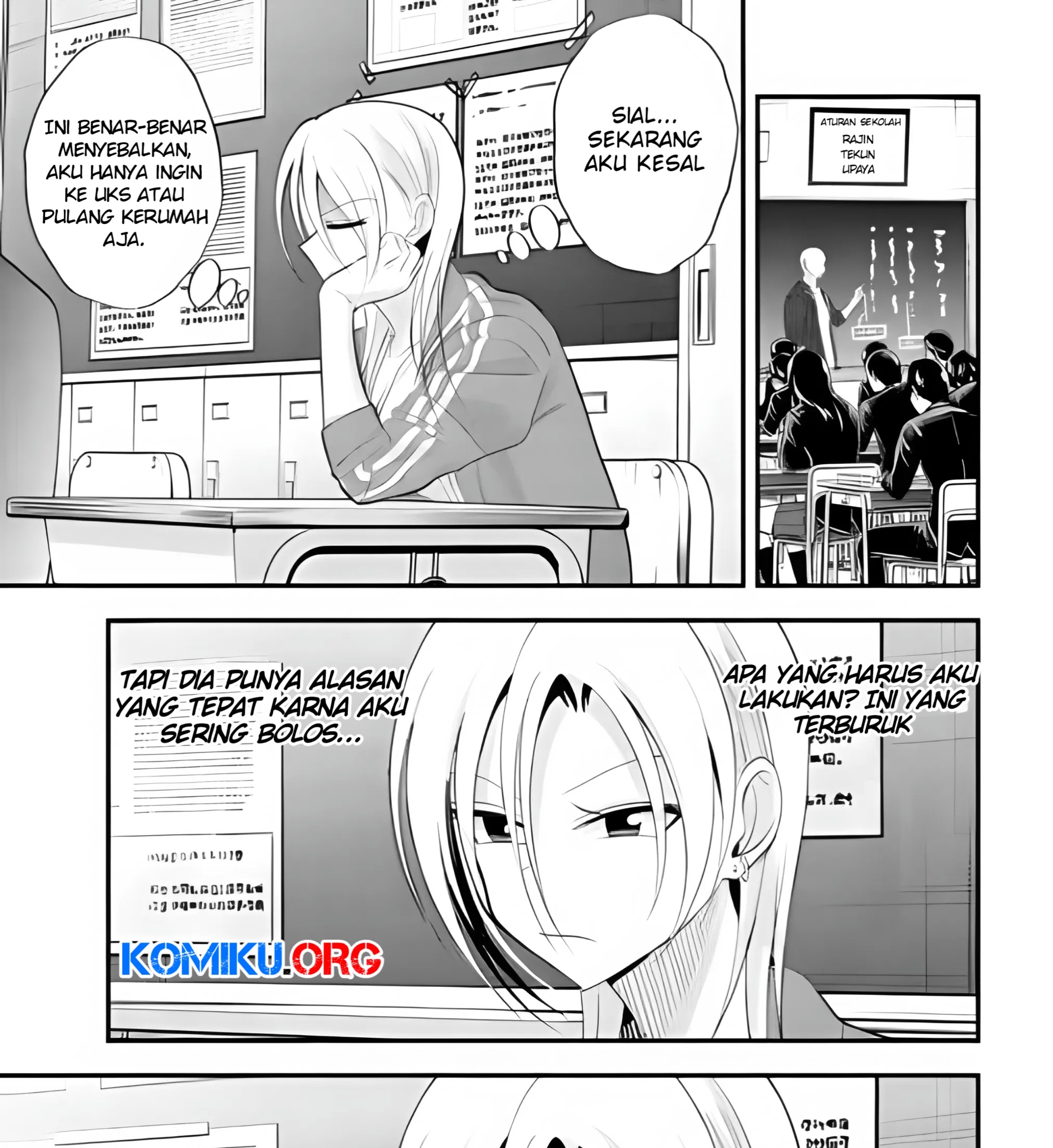 Please Go Home, Akutsu-san! Chapter 193 - halaman 6
