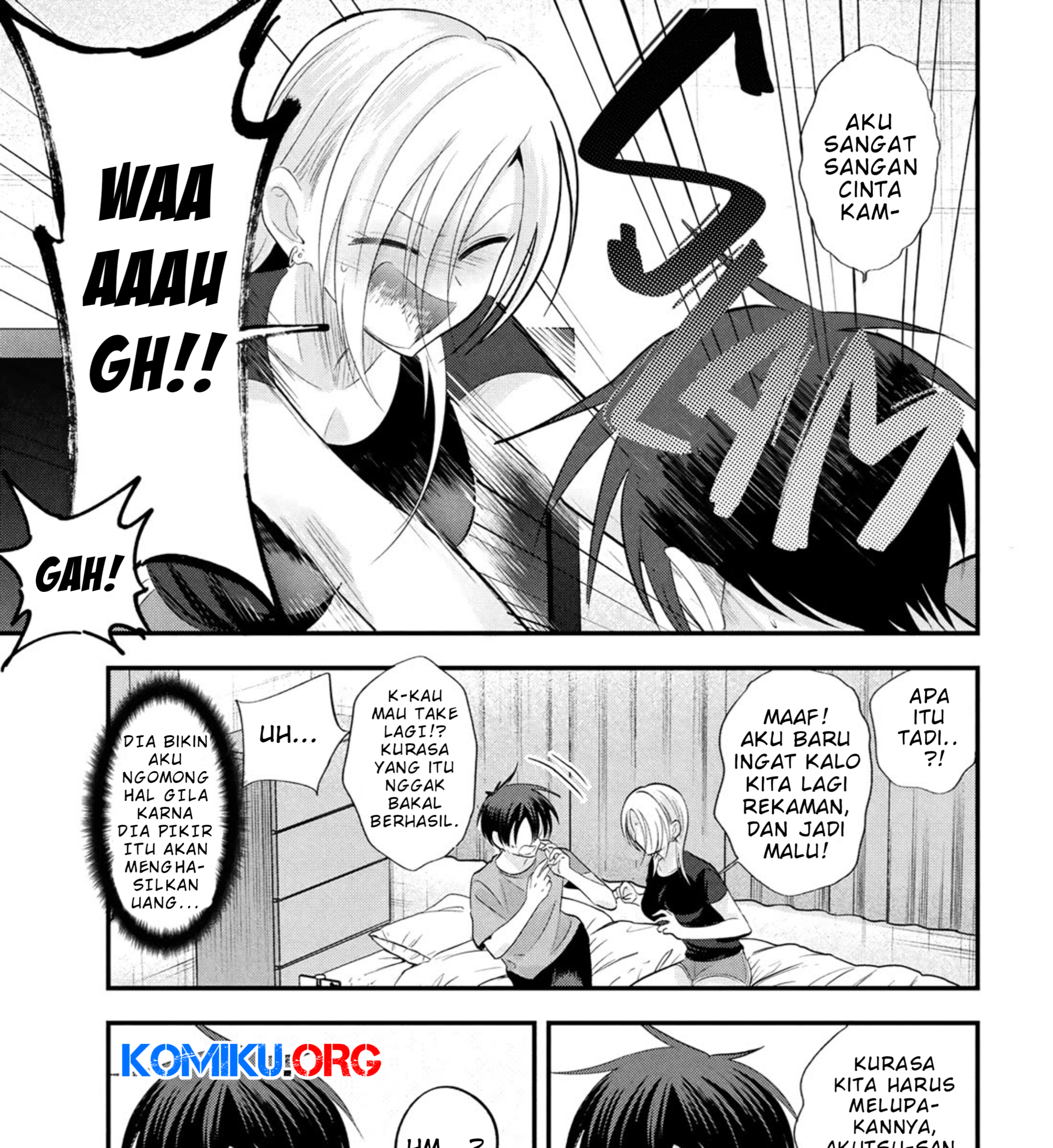 Please Go Home, Akutsu-san! Chapter 194 - halaman 16
