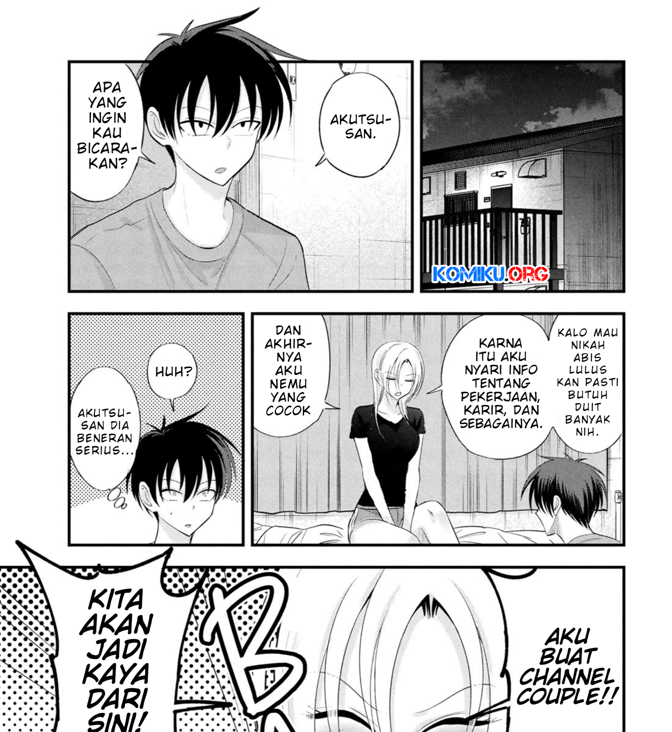 Please Go Home, Akutsu-san! Chapter 194 - halaman 2
