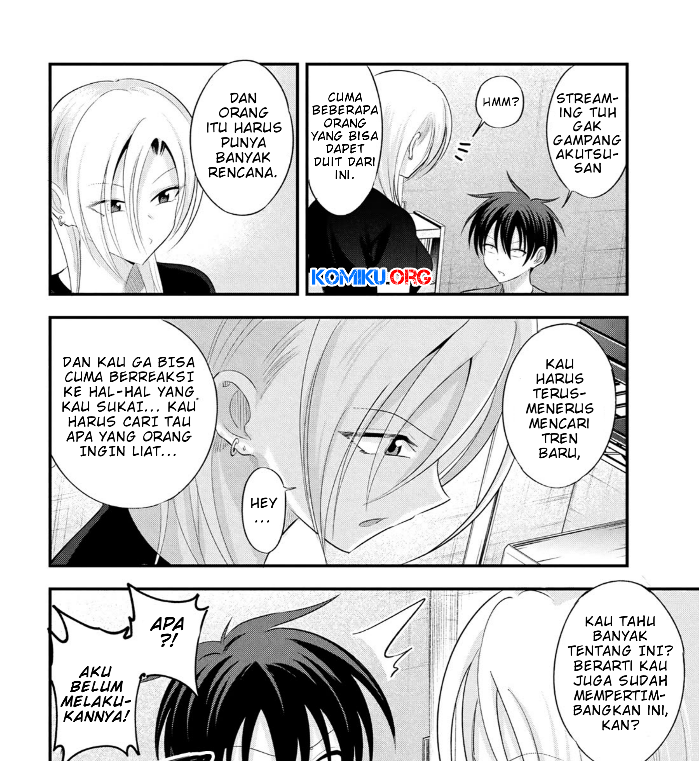 Please Go Home, Akutsu-san! Chapter 194 - halaman 4