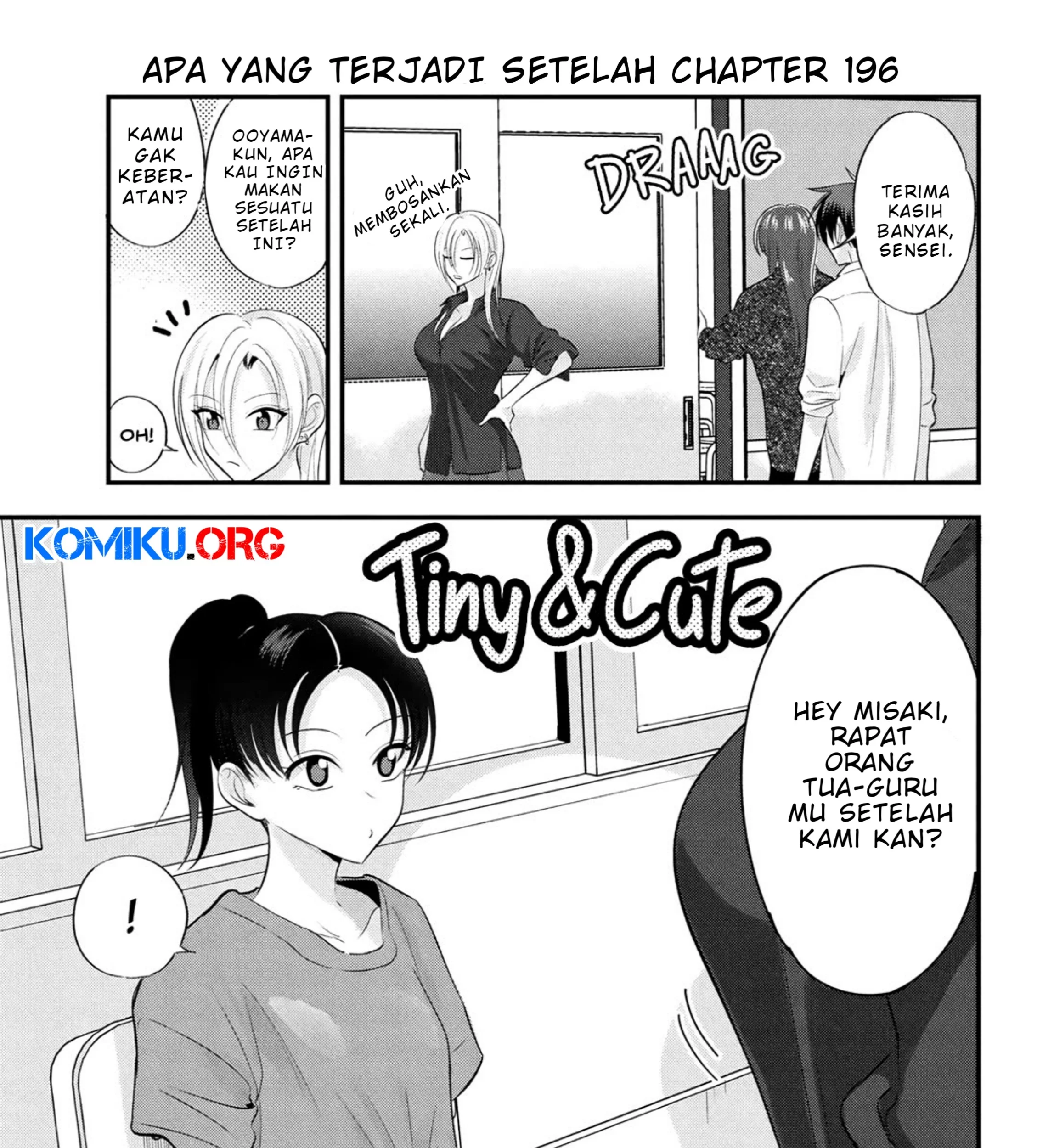 Please Go Home, Akutsu-san! Chapter 196.5 - halaman 2