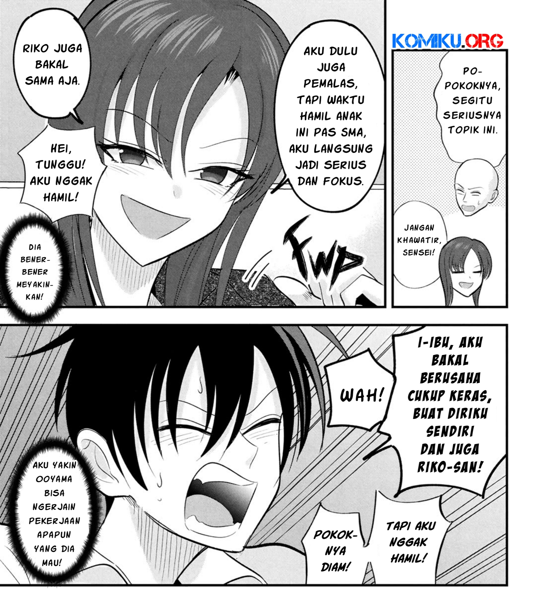 Please Go Home, Akutsu-san! Chapter 196 - halaman 10
