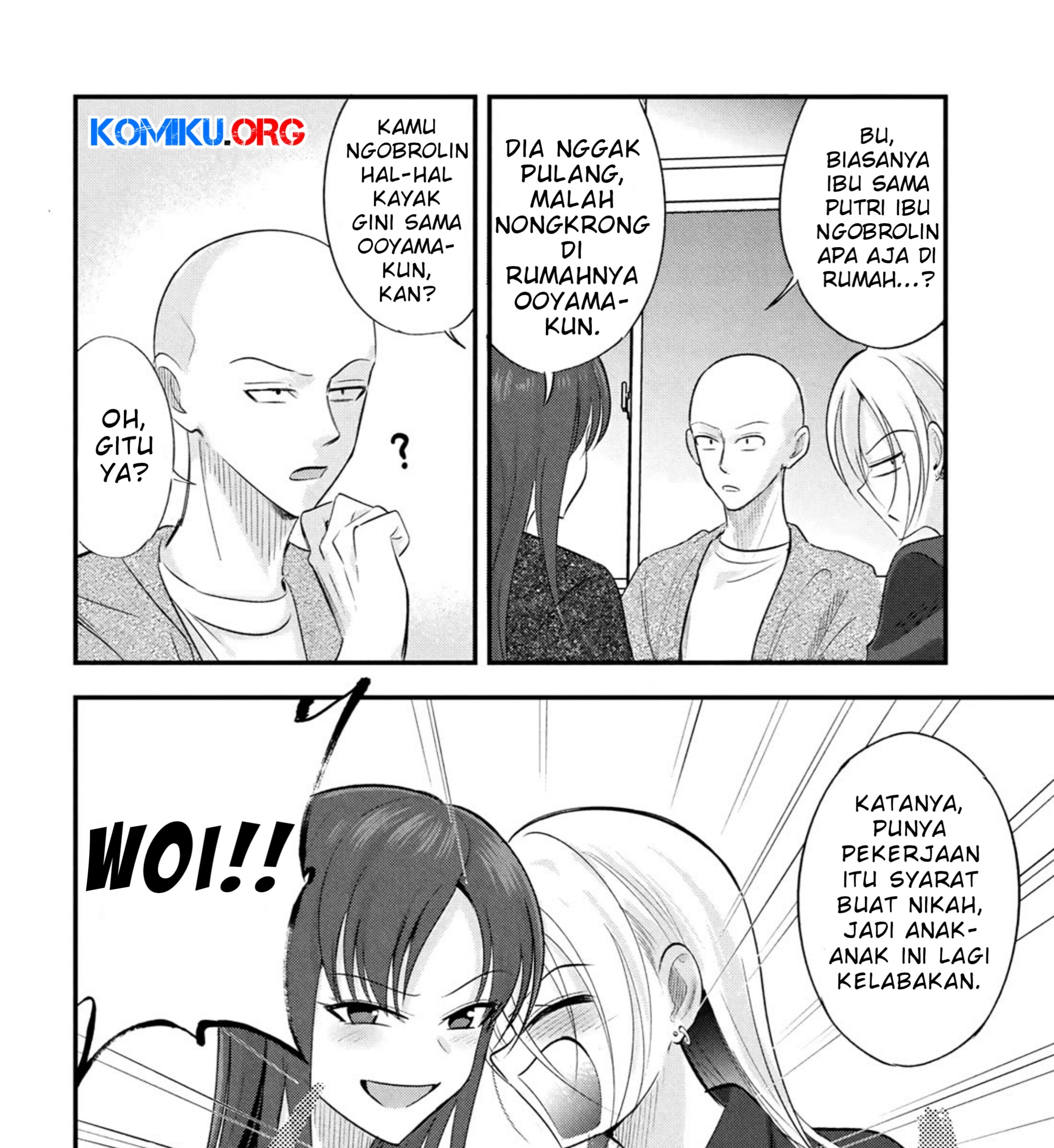 Please Go Home, Akutsu-san! Chapter 196 - halaman 4