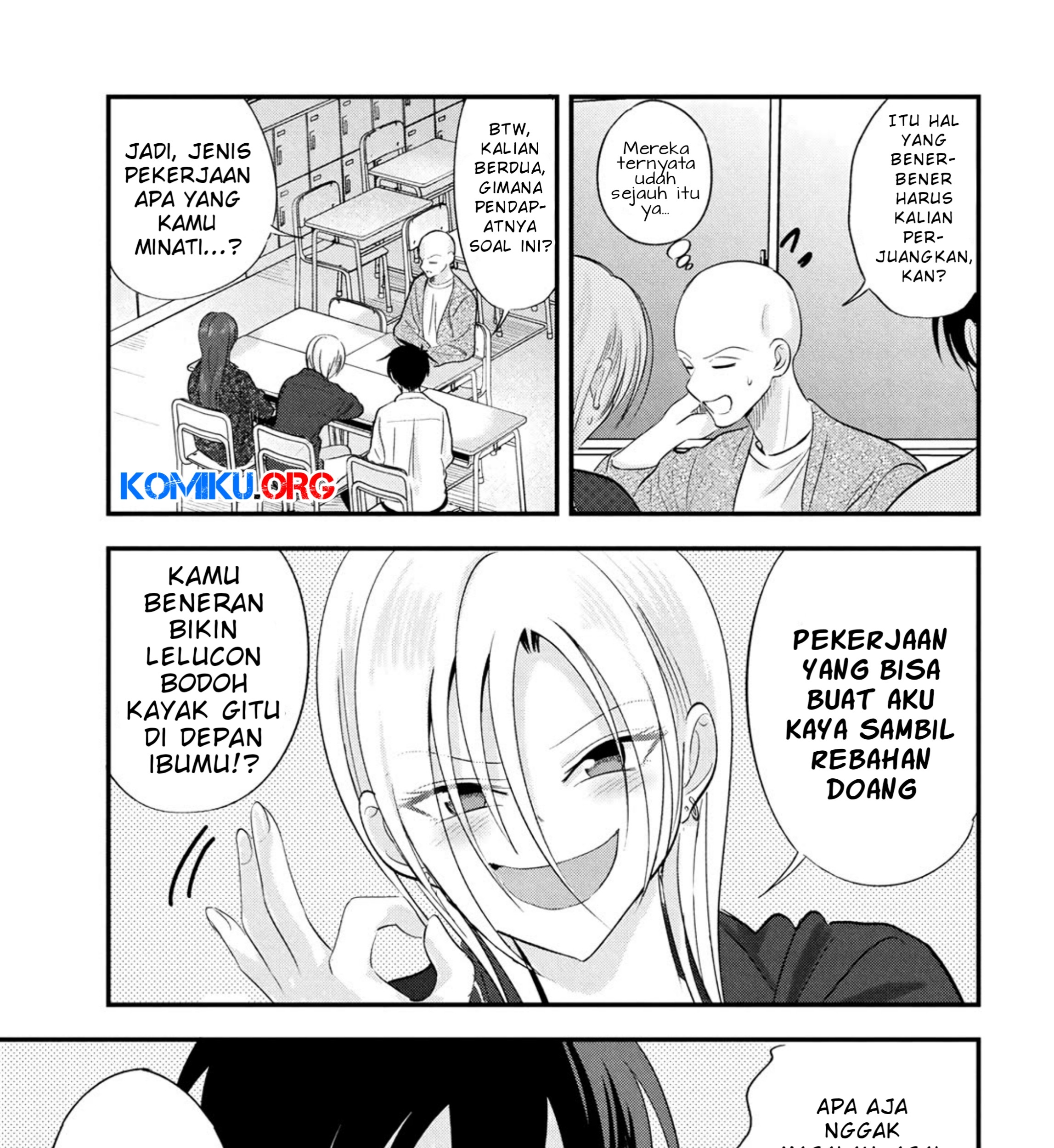 Please Go Home, Akutsu-san! Chapter 196 - halaman 6
