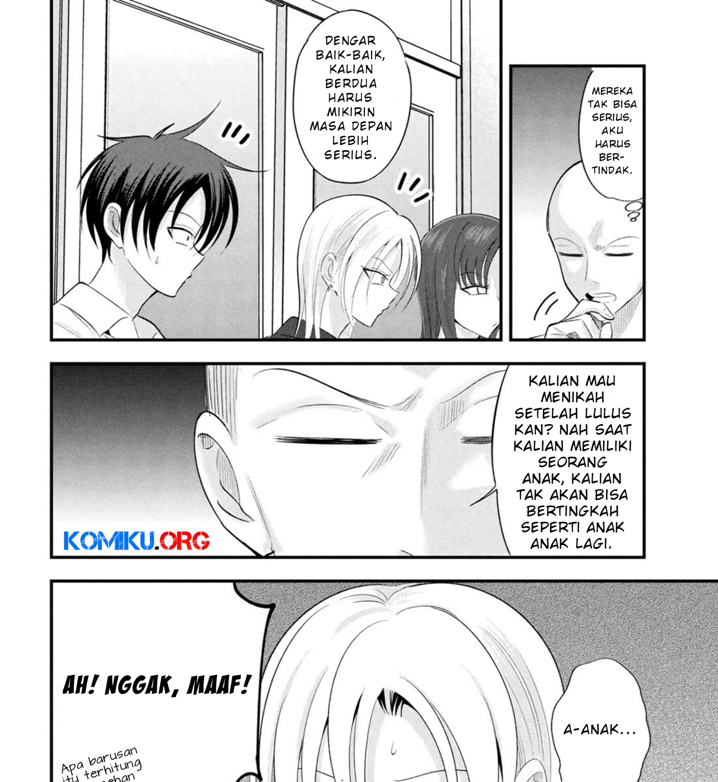 Please Go Home, Akutsu-san! Chapter 196 - halaman 8