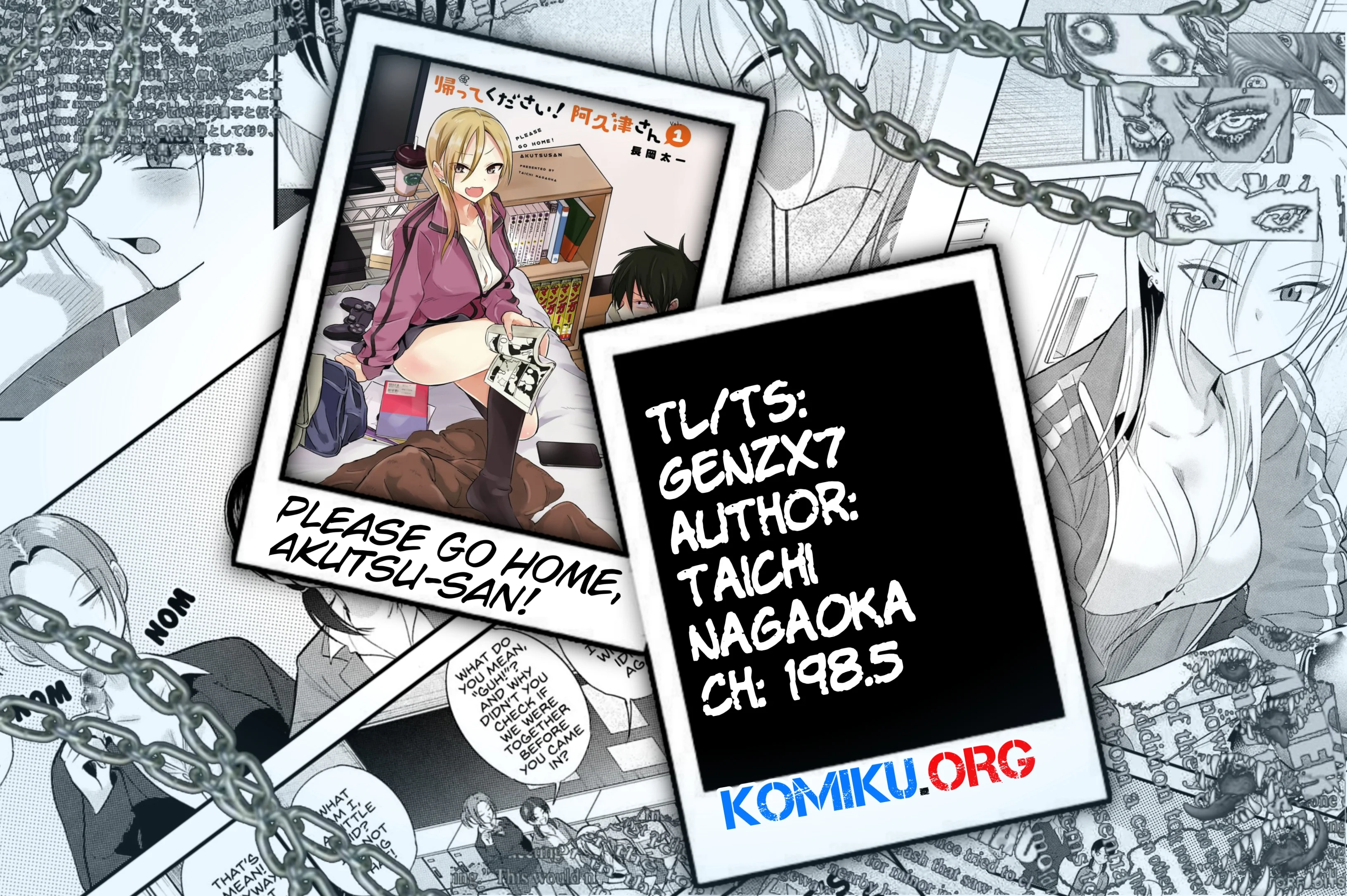 Please Go Home, Akutsu-san! Chapter 198.5 - halaman 1