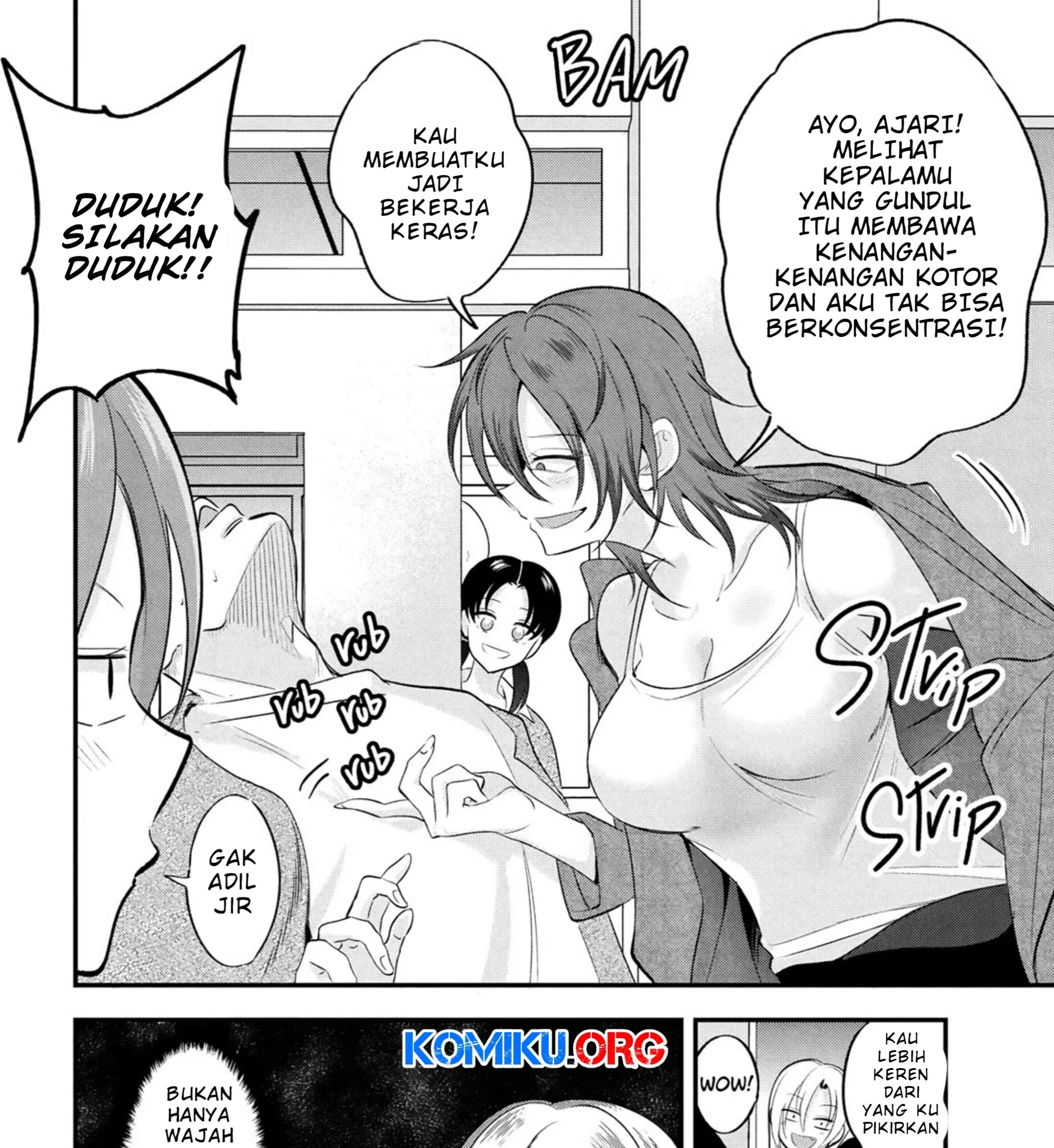 Please Go Home, Akutsu-san! Chapter 198.5 - halaman 8