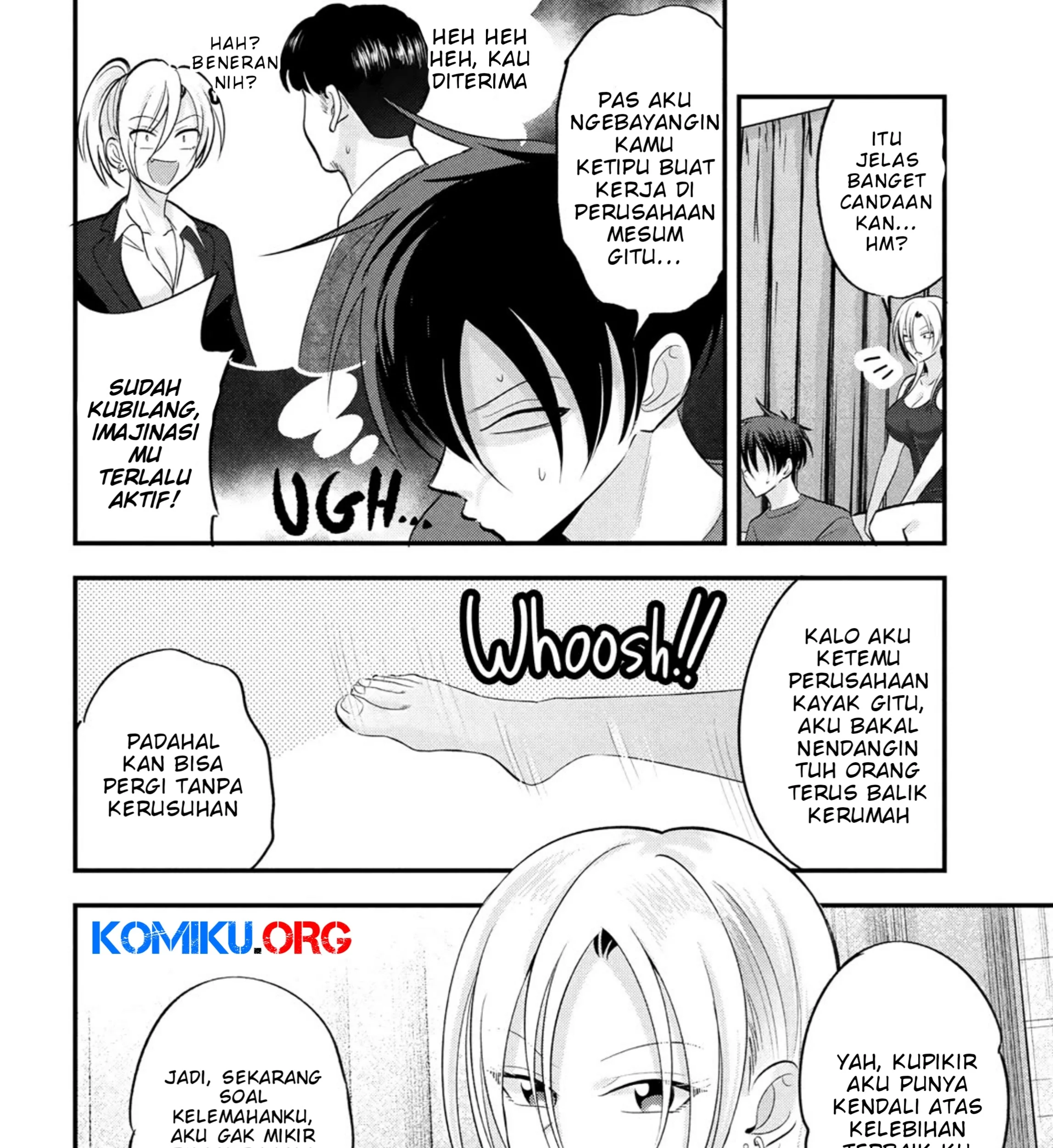 Please Go Home, Akutsu-san! Chapter 198 - halaman 12