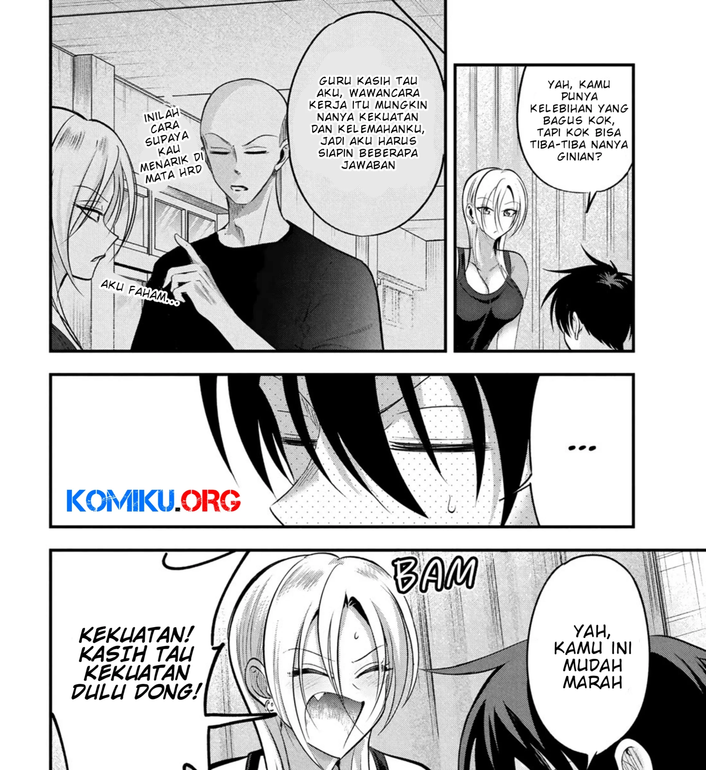 Please Go Home, Akutsu-san! Chapter 198 - halaman 4